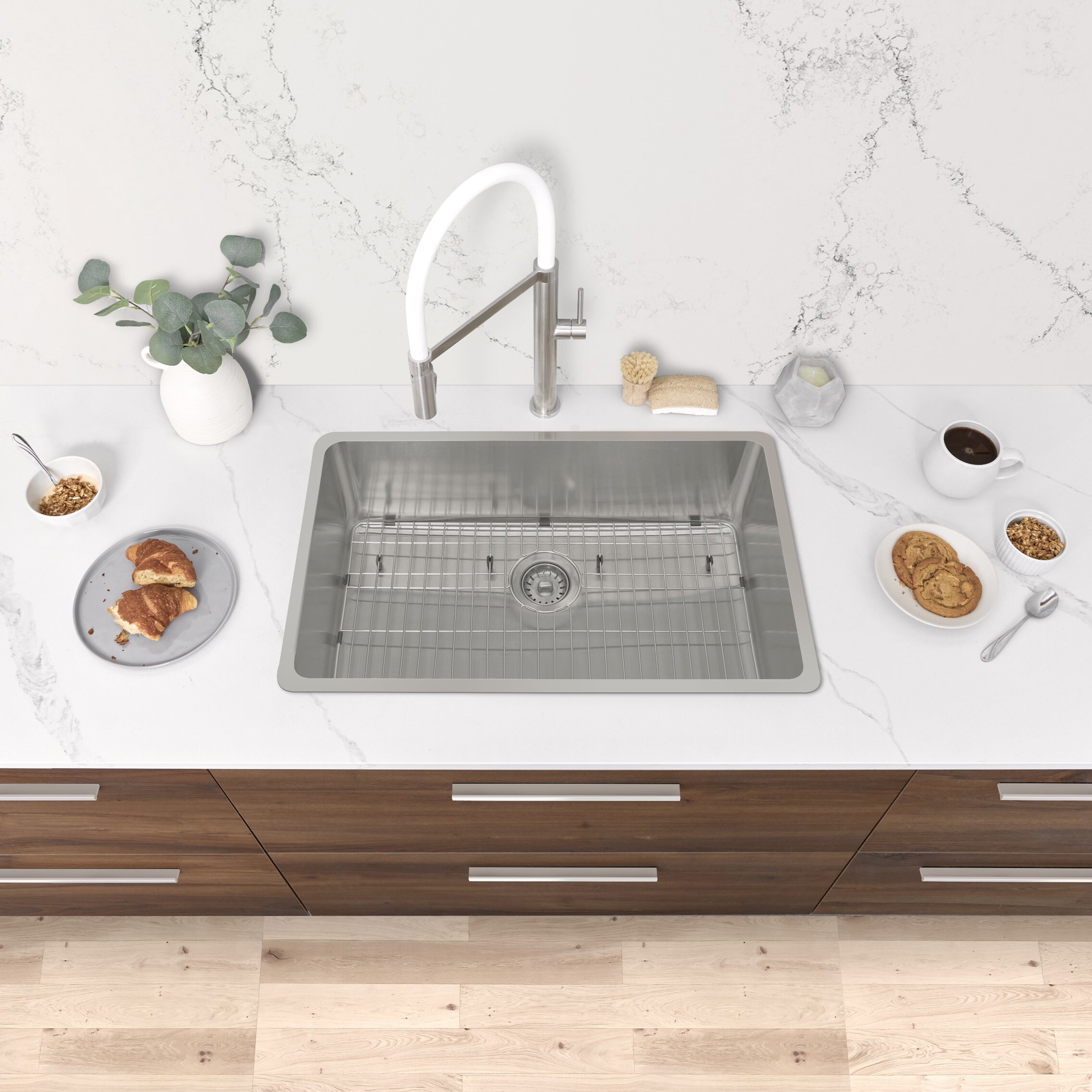 Stylish S-406TG Kitchen-Sinks - View #2