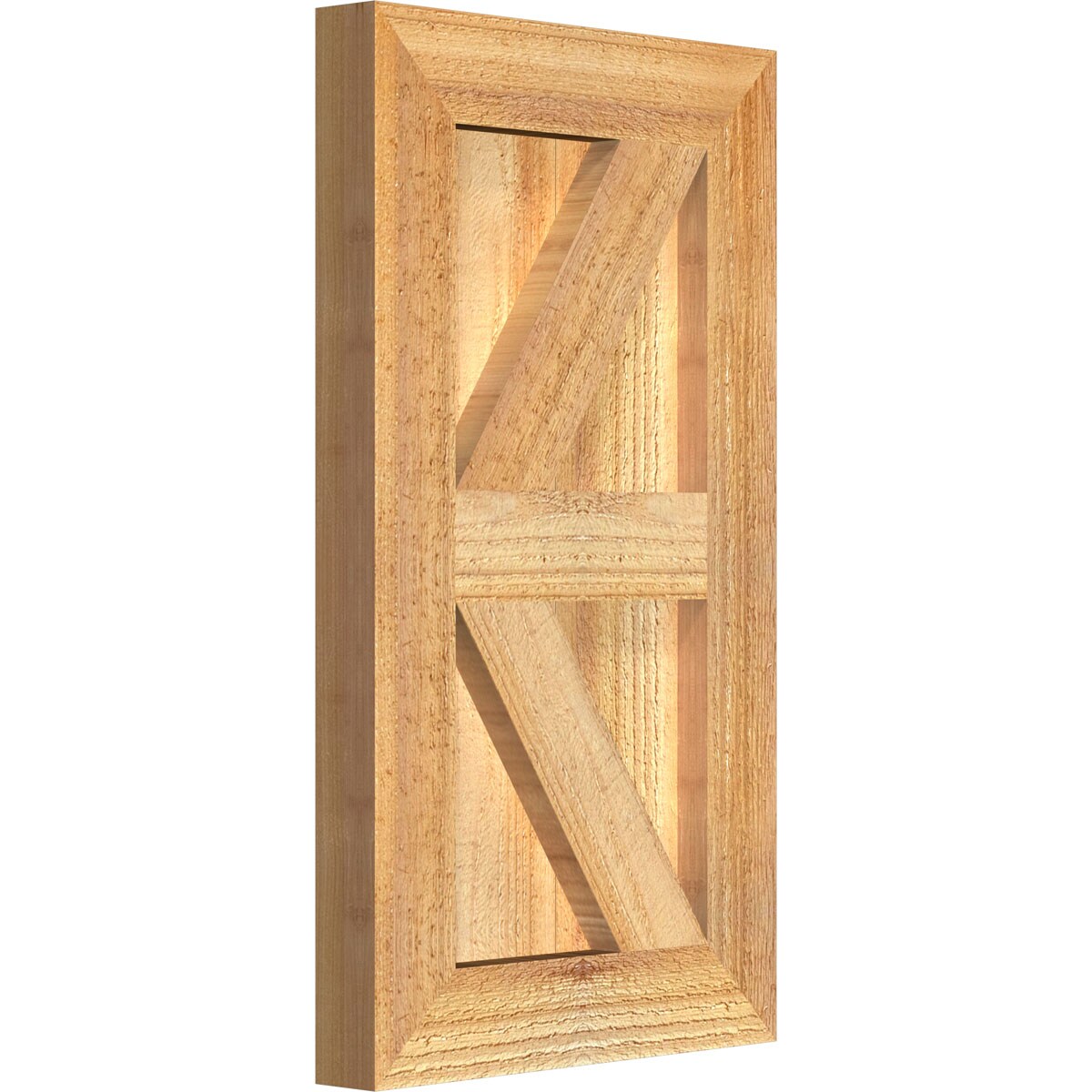 Ekena Millwork RBF06Z11X019RWR Exterior-Shutters - View #2