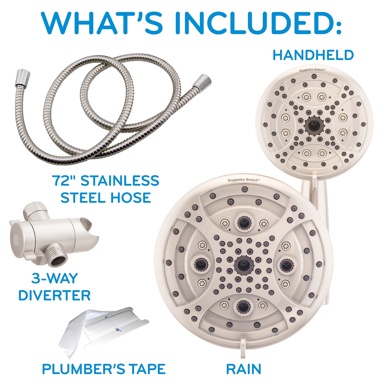 Oxygenics 75688 Fixed-Showerhead - View #8