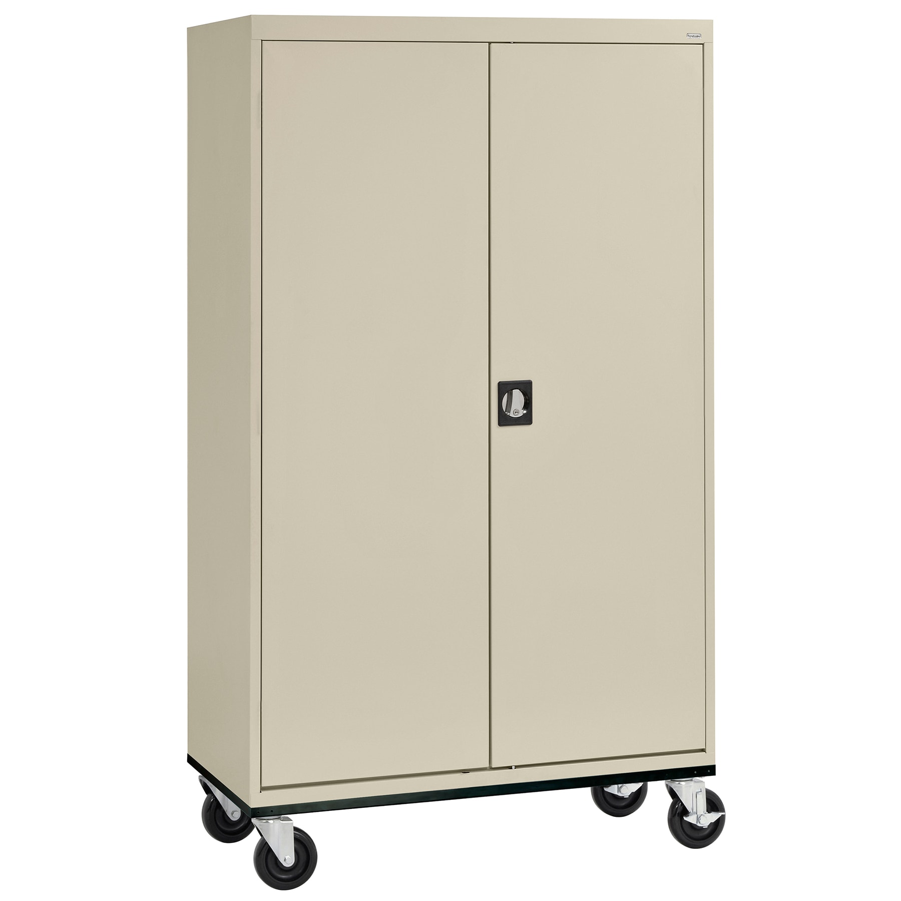 Sandusky 46-in W x 78-in H x 24-in D Freestanding Steel Garage Cabinet in Brown/Tan | TA4R462472-07 -  Sandusky Lee