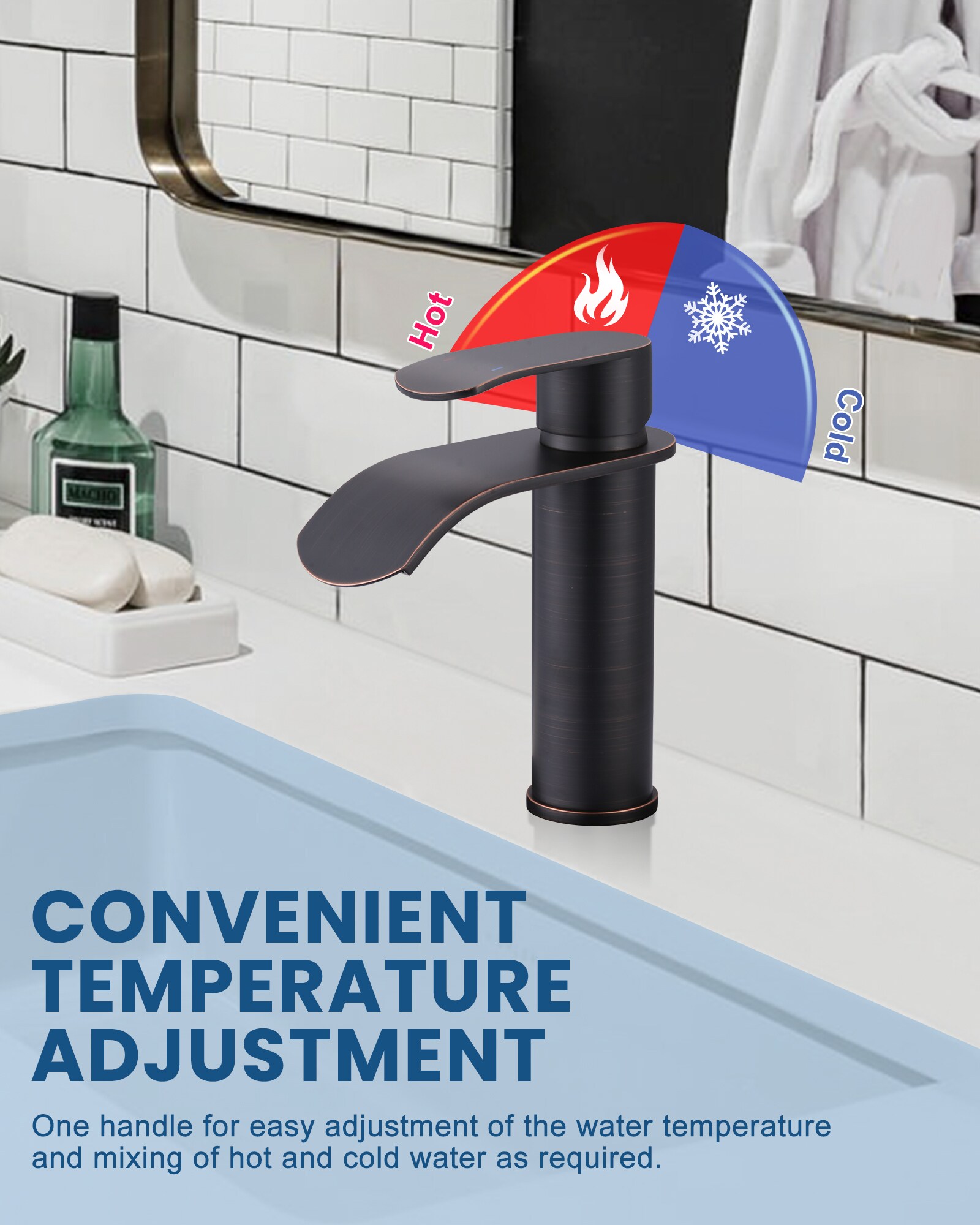 WOWOW 2324600RB Lavatory-Faucets - View #5