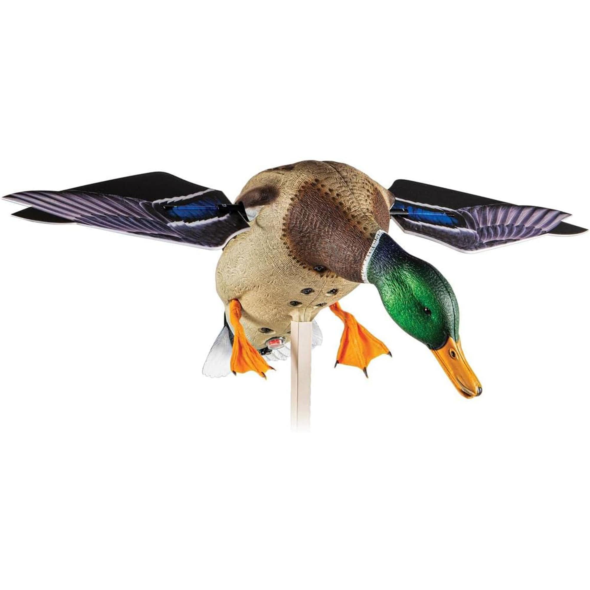 Realistic Mallard Duck Decoy with Spinning Wings
