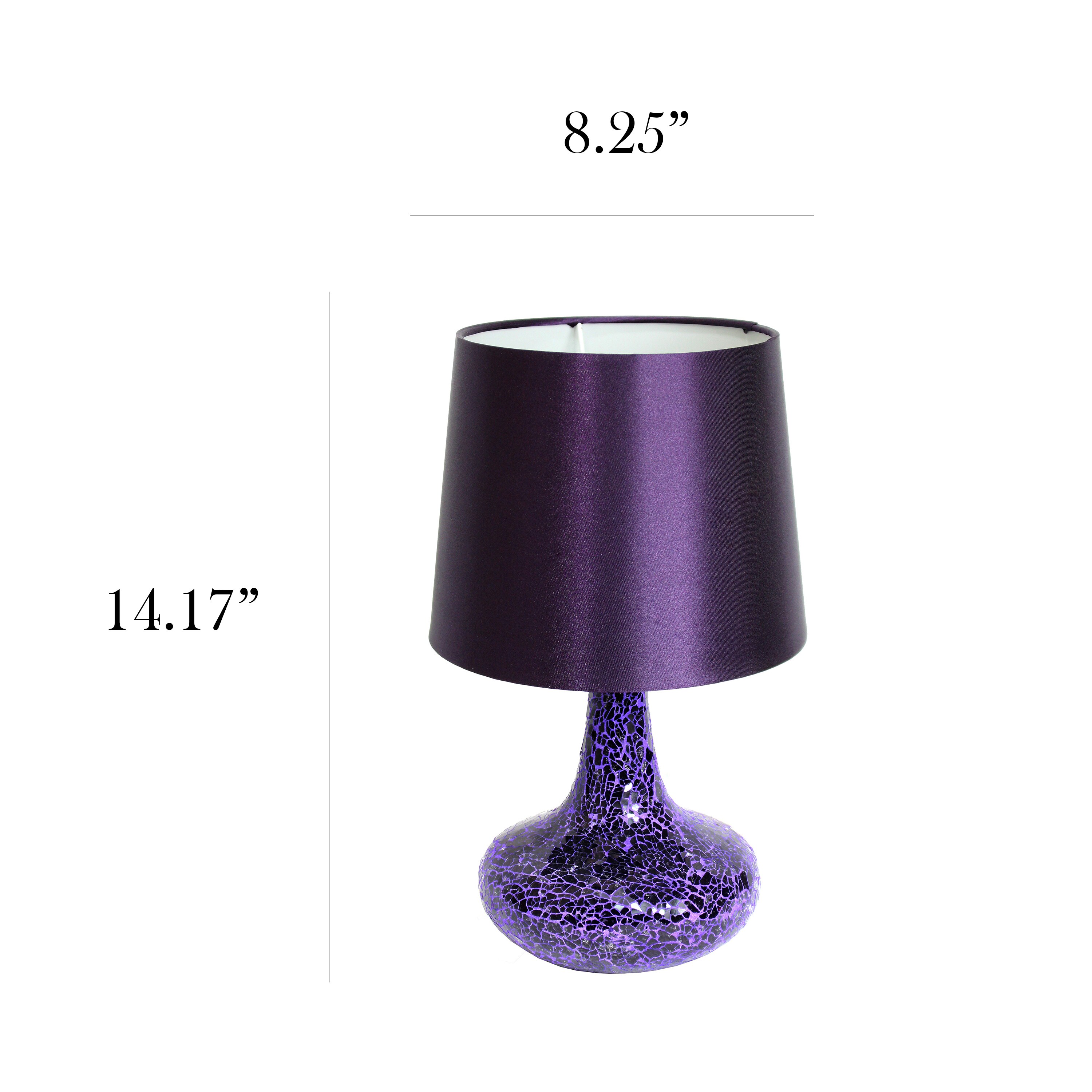Simple Designs LT3039-PRP Table-Lamps - View #4