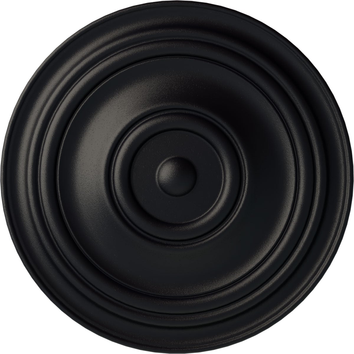 Ekena Millwork CM31TRSGS Traditional 31.5-in W x 31.5-in L Painted Steel Gray Polyurethane Whole Ceiling Medallion
