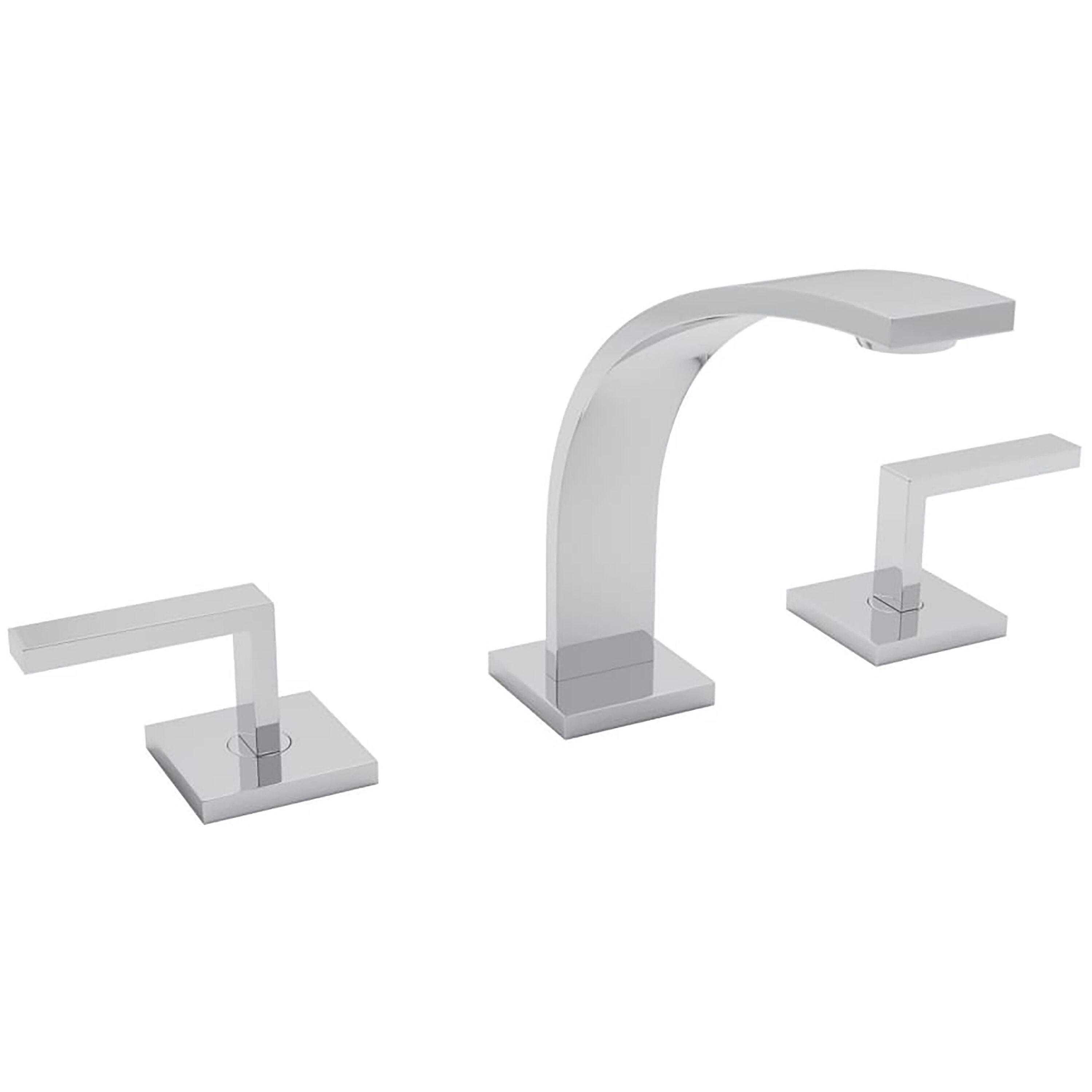 Elegant Satin Nickel Widespread Bathroom Faucet with Drain Assembly