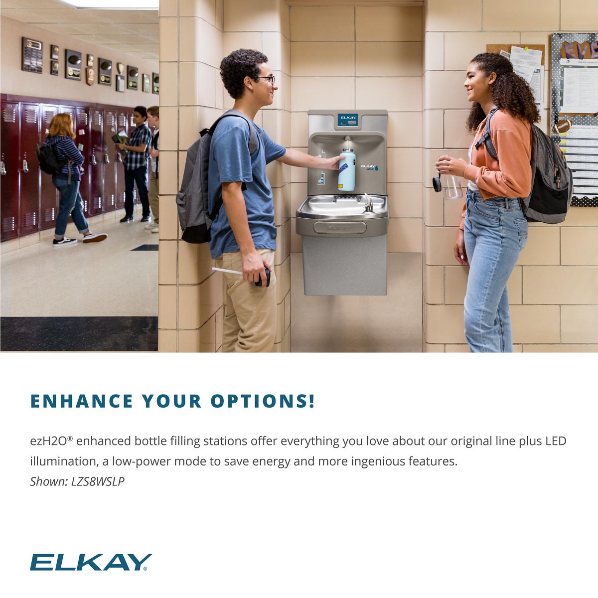 Elkay LZSTL8WSLP Indoor-Drinking-Fountains - View #9