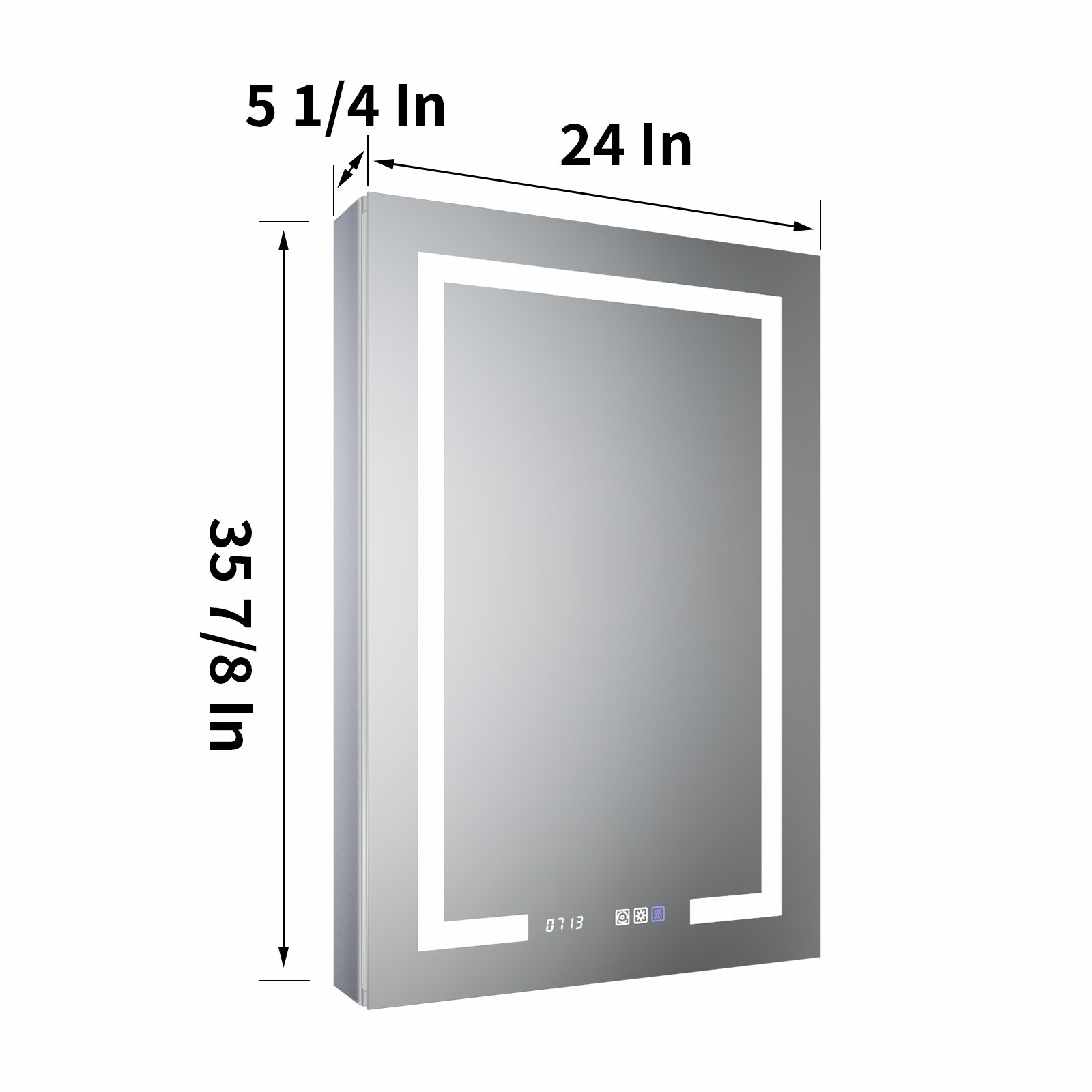 ExBrite MC2436V11RX Bathroom-Medicine-Cabinets - View #2