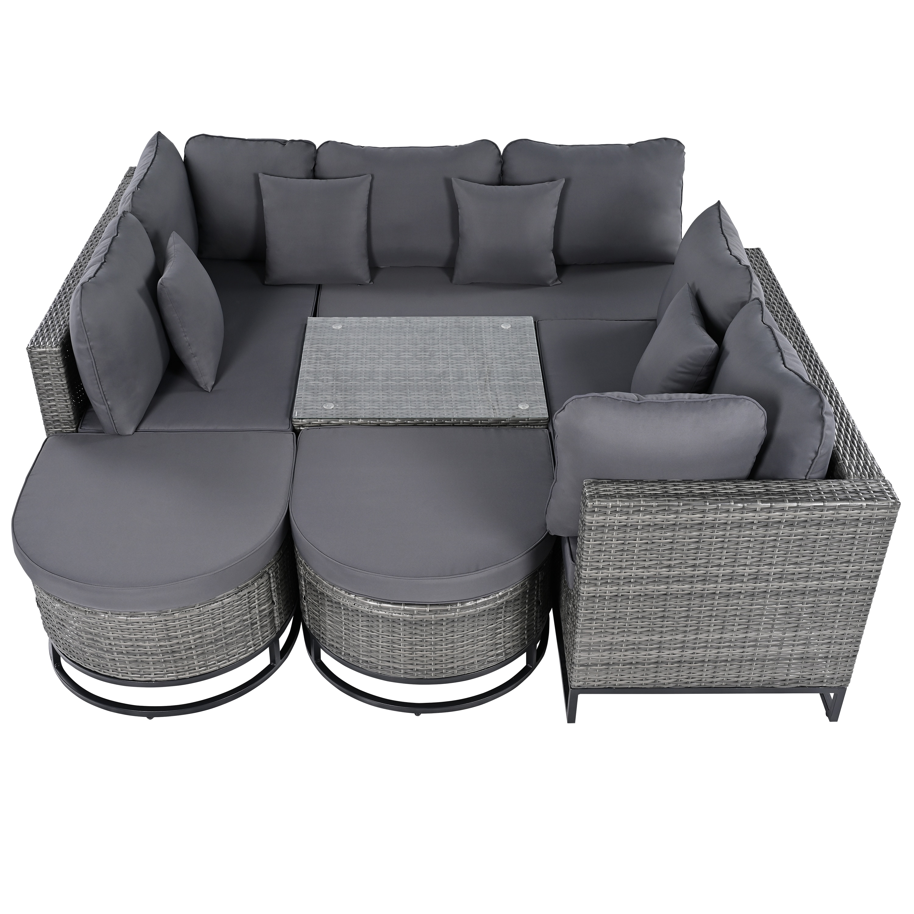 ModernLuxe L-N704G201244E Patio-Conversation-Sets - View #9