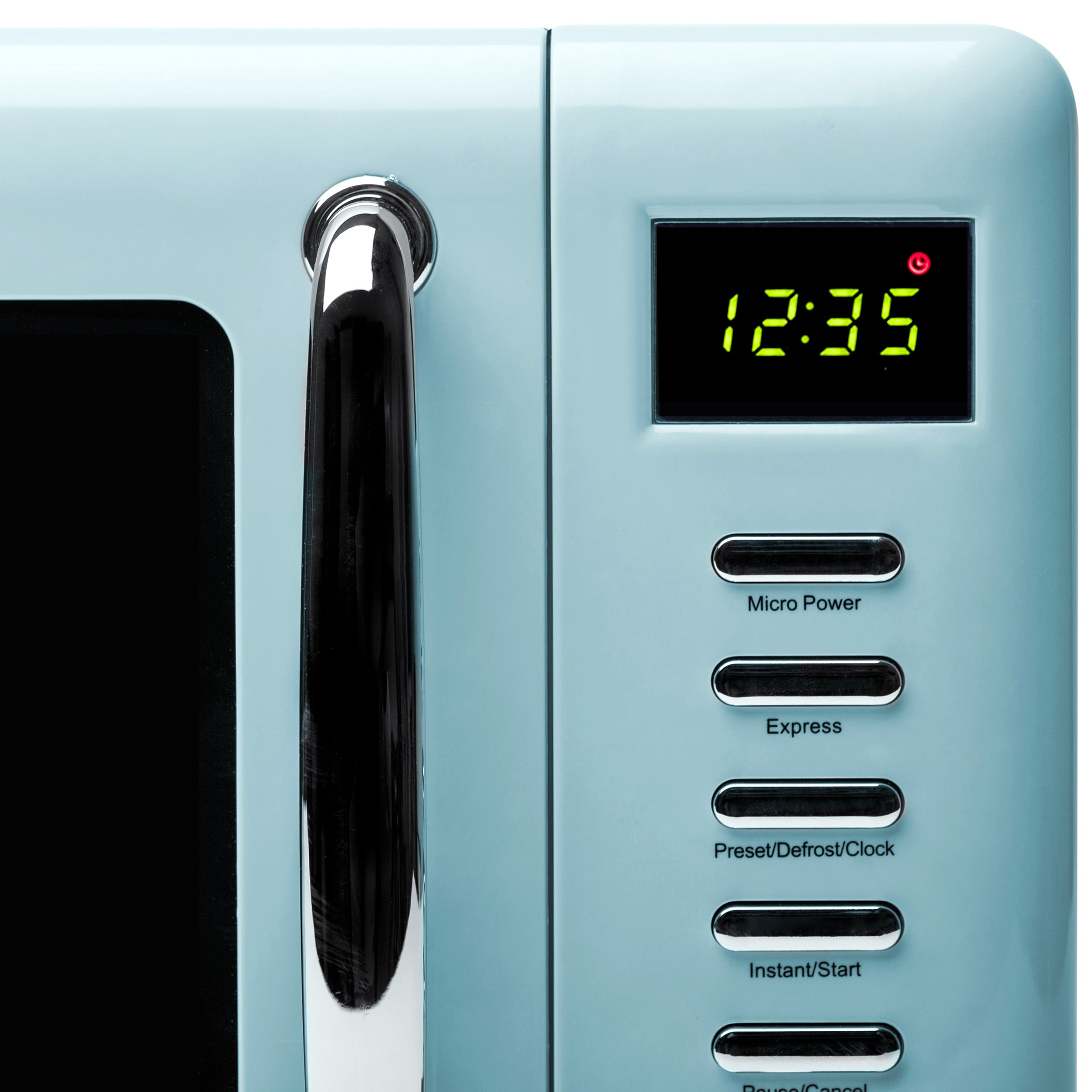 Haden 75031 Heritage Vintage Retro 0.7 Cubic Foot/20 Liter 700 Watt Countertop  Microwave Oven Kitchen Appliance With Turntable, Turquoise Blue : Target