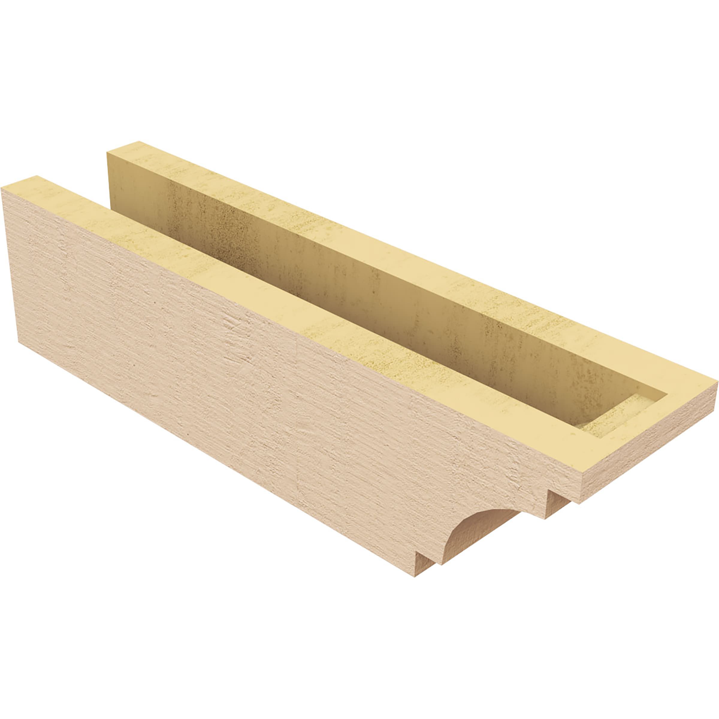 Ekena Millwork RFTU04X04X16MEDRCPR Exterior-Brackets-Braces - View #5
