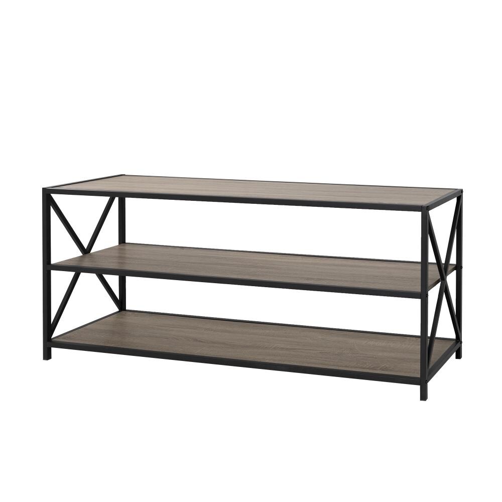 Driftwood Metal 3-Shelf Bookcase at Lowes.com