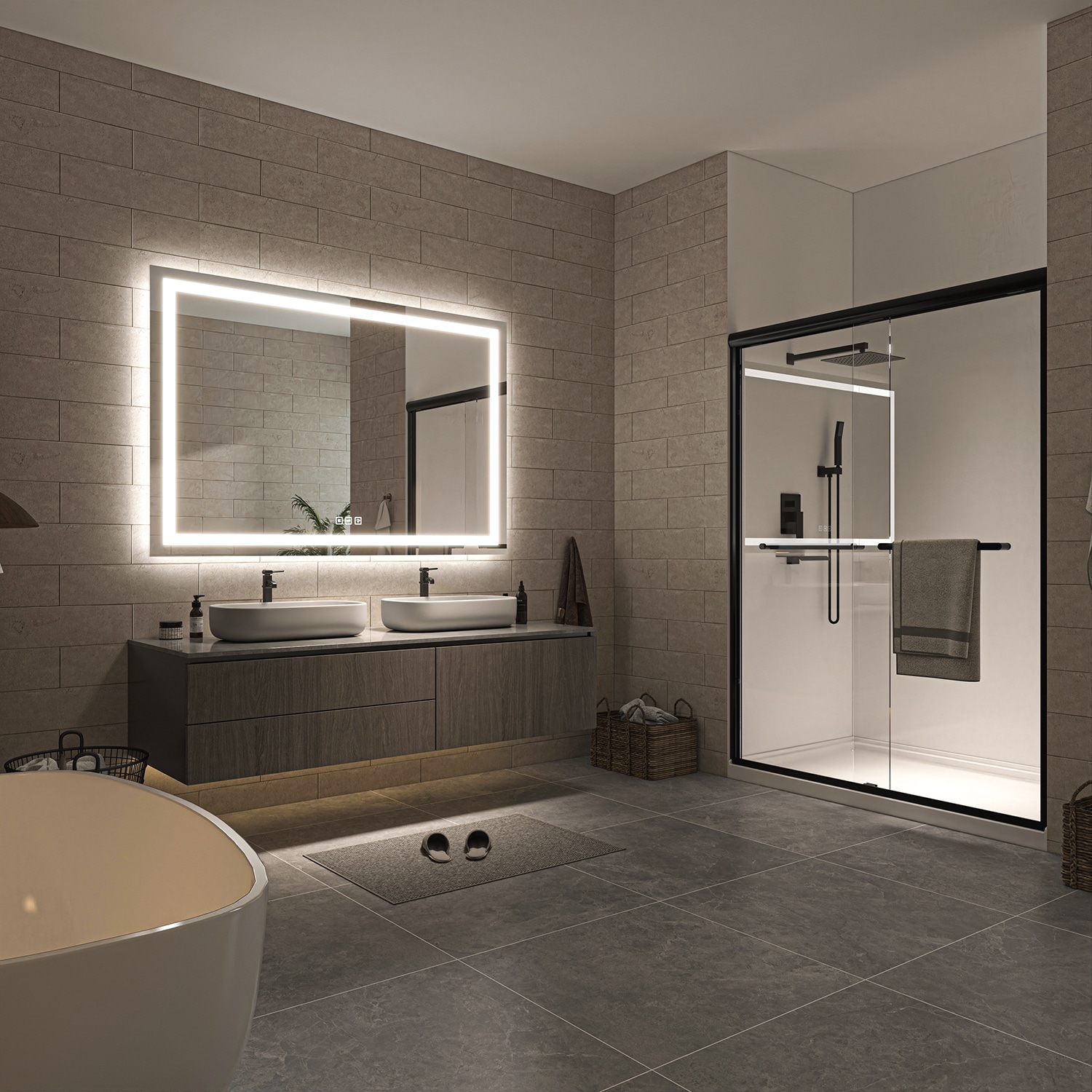 waterpar WPLO-2098 Framed-Bath-Mirrors - View #15
