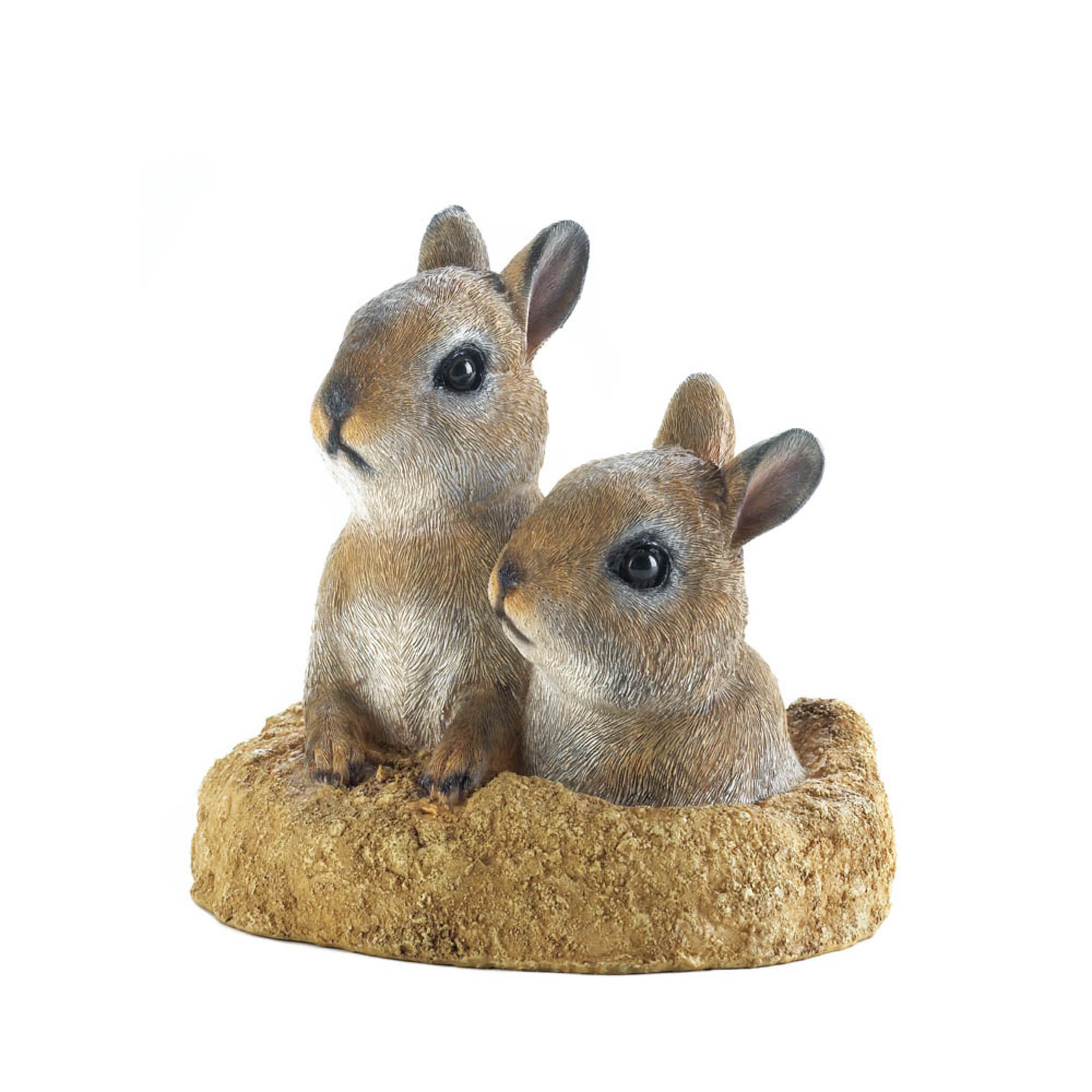 Zingz & Thingz 4505077V 6-Inches H x 5.5-Inches W Multiple colors/finishes Animal Garden Statue