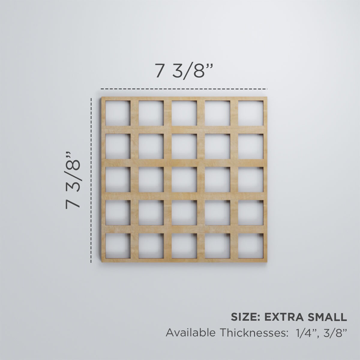 Ekena Millwork WALW08X08X0375MNCBI Wall-Panels - View #3