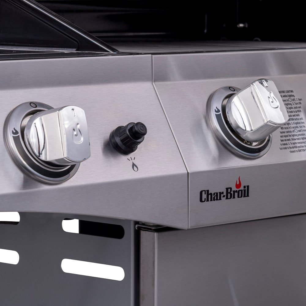 Char Broil Performance Series Silver 4 Burner Liquid Propane Gas