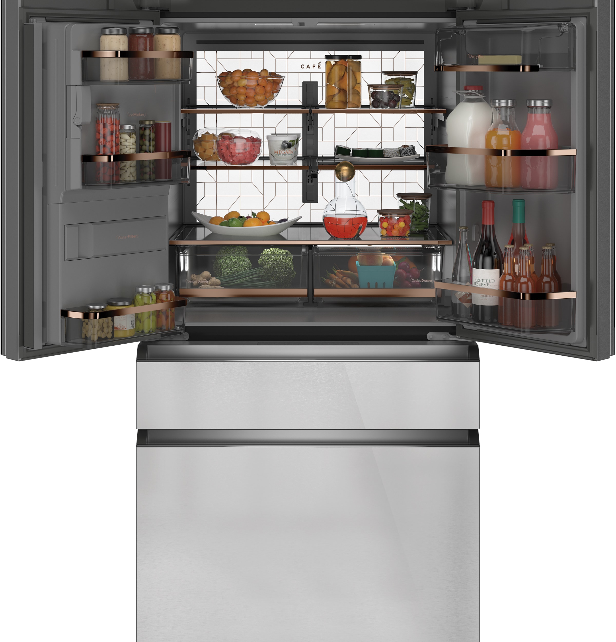 Ge cafe refrigerator online 27.8 cu ft