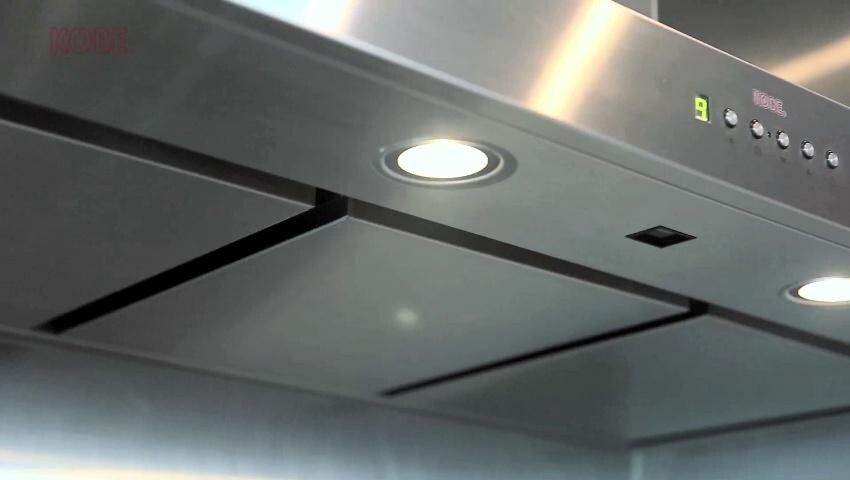 KOBE Range Hoods Premium 48-in Ducted 700-CFM Stainless