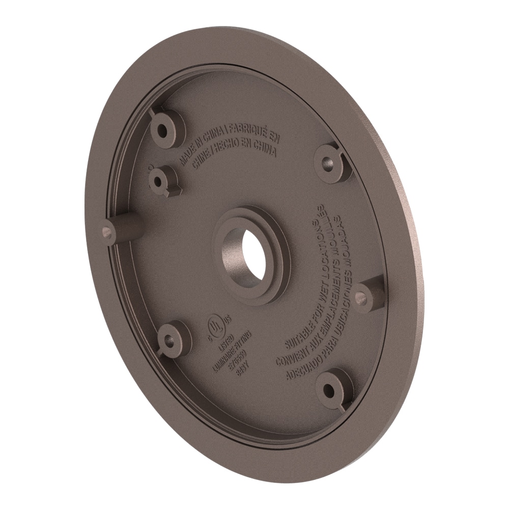 HALO TGS5S-KIT-MTGBZ Halo Outdoor Tgs5s Series Floodlight Mounting Bracket For Surface Mount Junction Box- Bronze