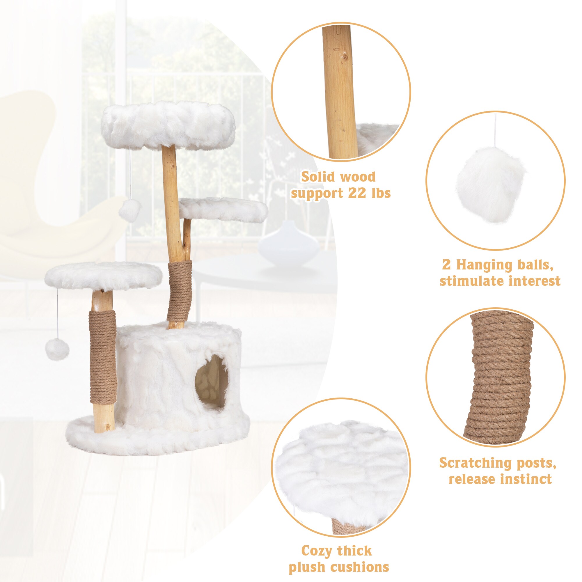 Coziwow CW12K0528 Cat-Trees - View #12