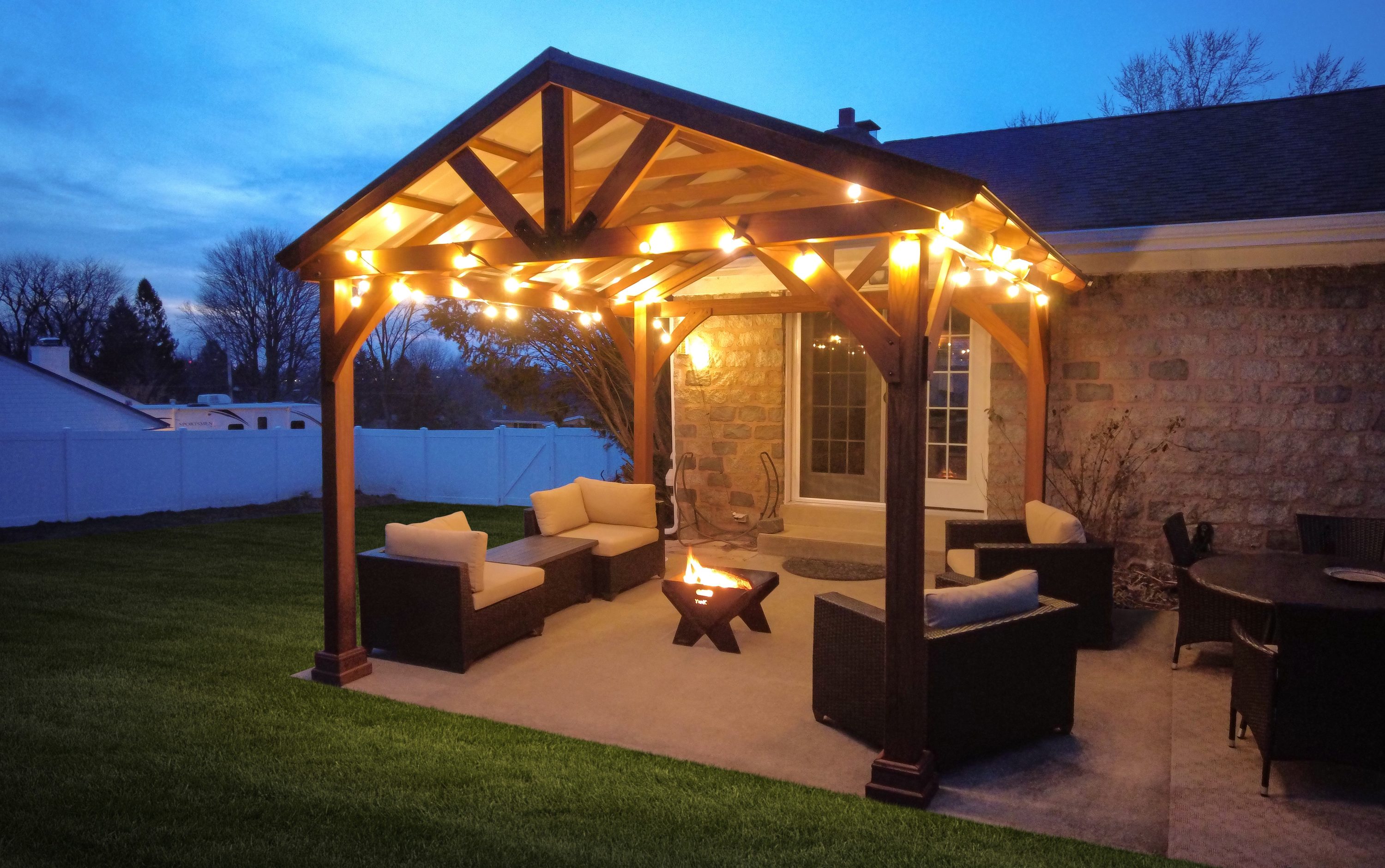 YardCraft FFP-B Outdoor-Woodburning-Firepits - View #4