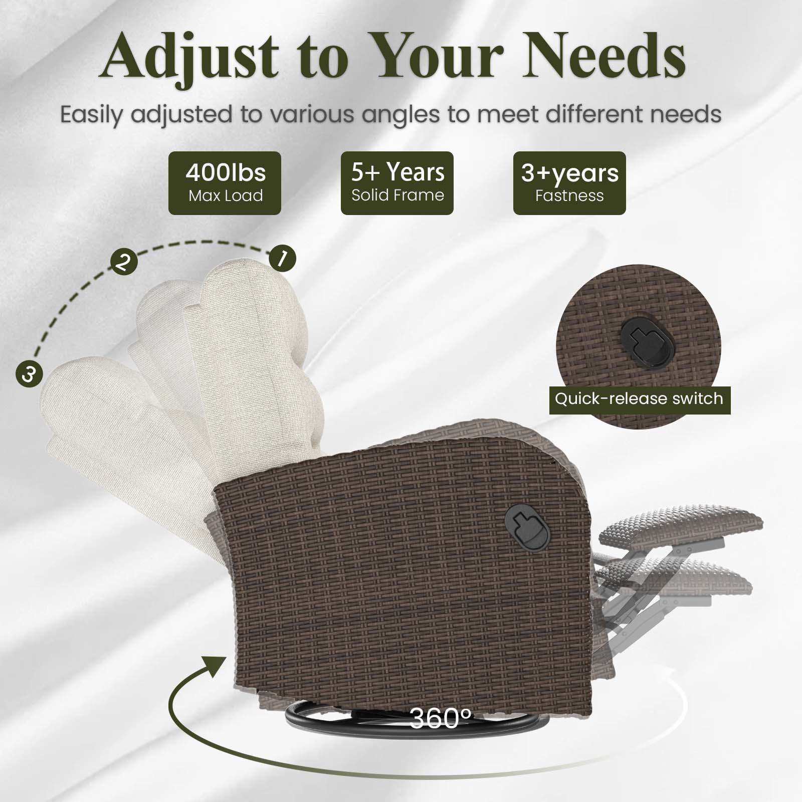 LayinSun ZYBW203 Patio-Chairs - View #6