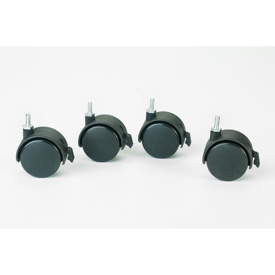 ClosetMaid 6218 Caster 4 -Pack 2-in Plastic Swivel Caster