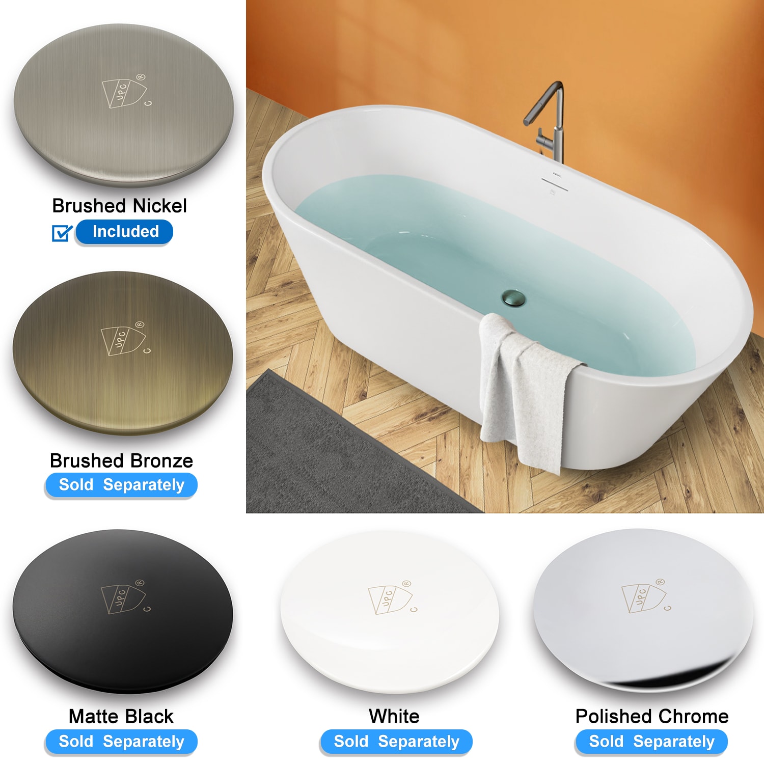 FerdY FERDY-02522-1500-BN bathtubs - View #3