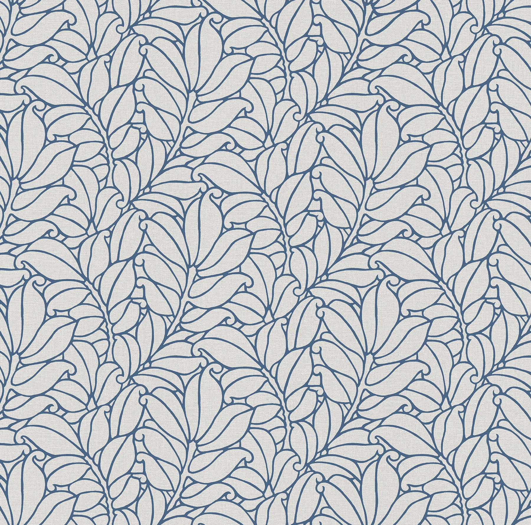 A-Street Prints 2971-86323 Dimensions 60.8-Sq. Feet Blue Vinyl Textured Ivy/Vines 3D Unpasted Wallpaper