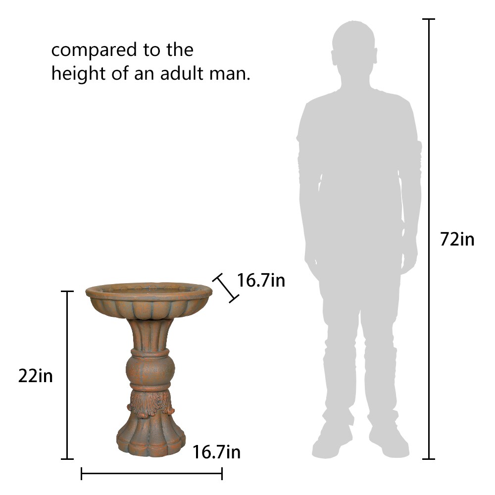 Watnature SJ30035-LWS-DXC birdbaths - View #6