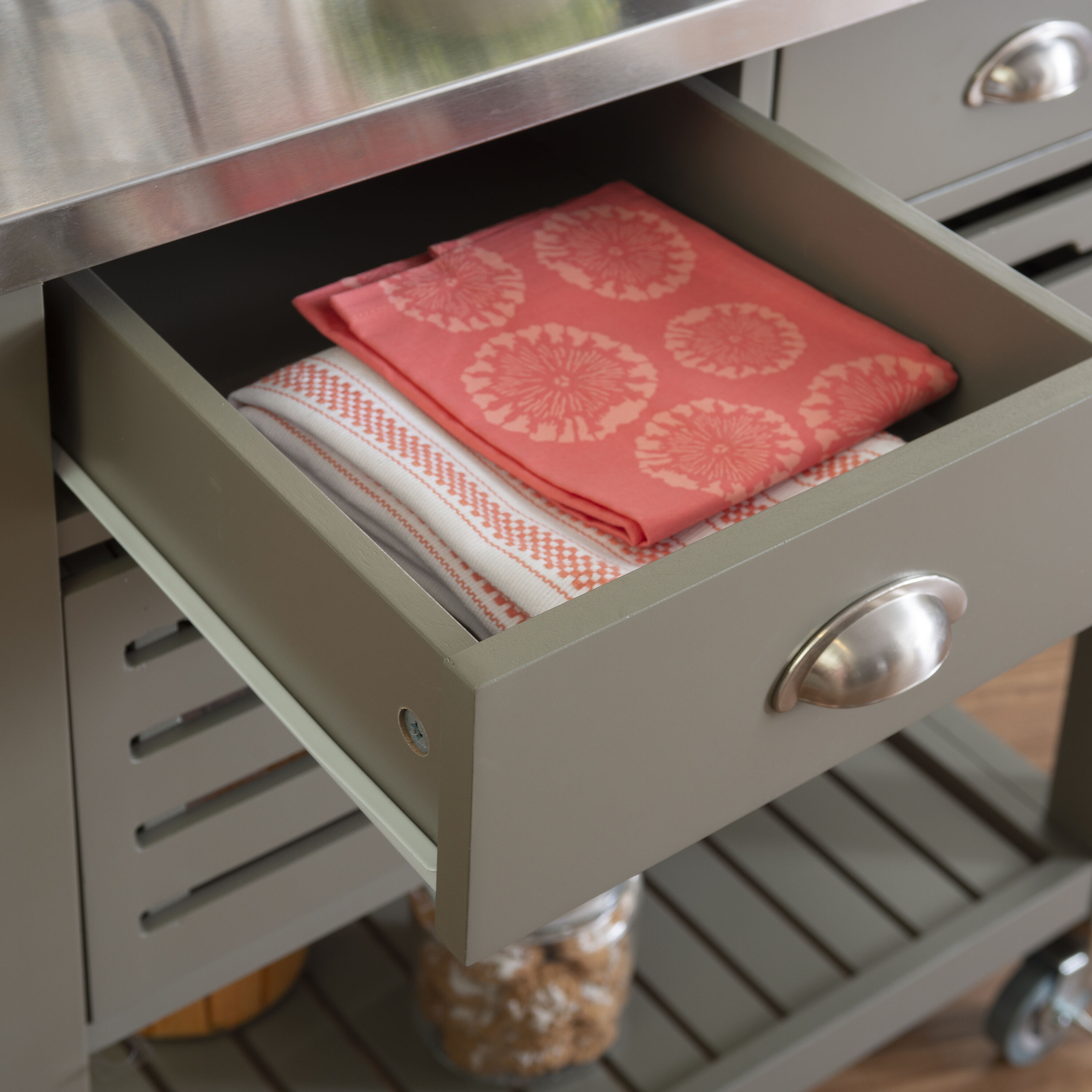 Linon 464810GRY01U Kitchen-Furniture - View #3