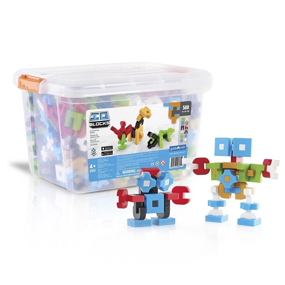 Guidecraft GCFT12626  G9605 500 Piece IO Blocks Education Set