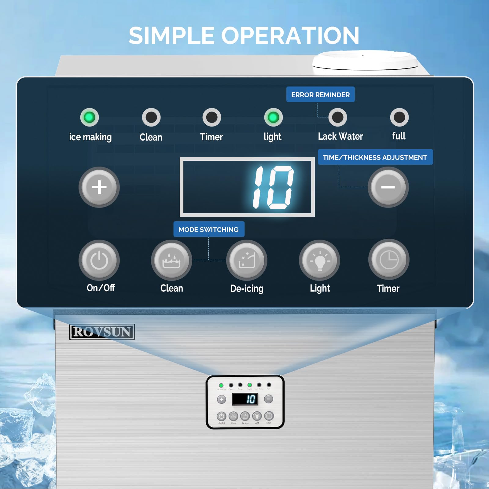 ROVSUN LS-G66000561 Ice-Makers - View #5