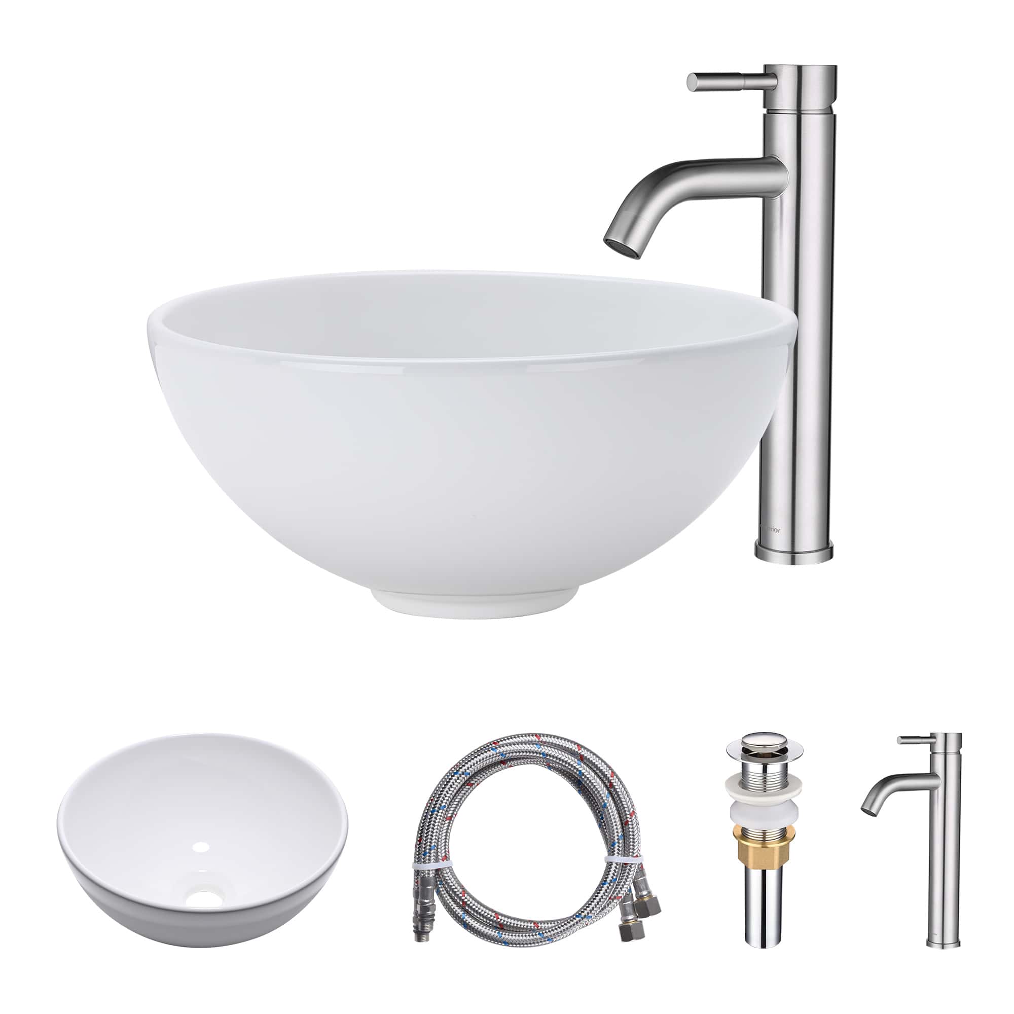 Yescom 80SET082-P018-BN-LO Lavatory-Faucets - View #6
