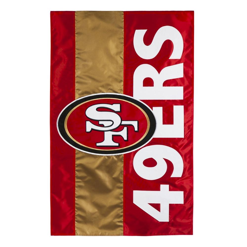 Stockdale San Francisco 49ers Flag 3x5 Ft Single Sided Banner Flag 