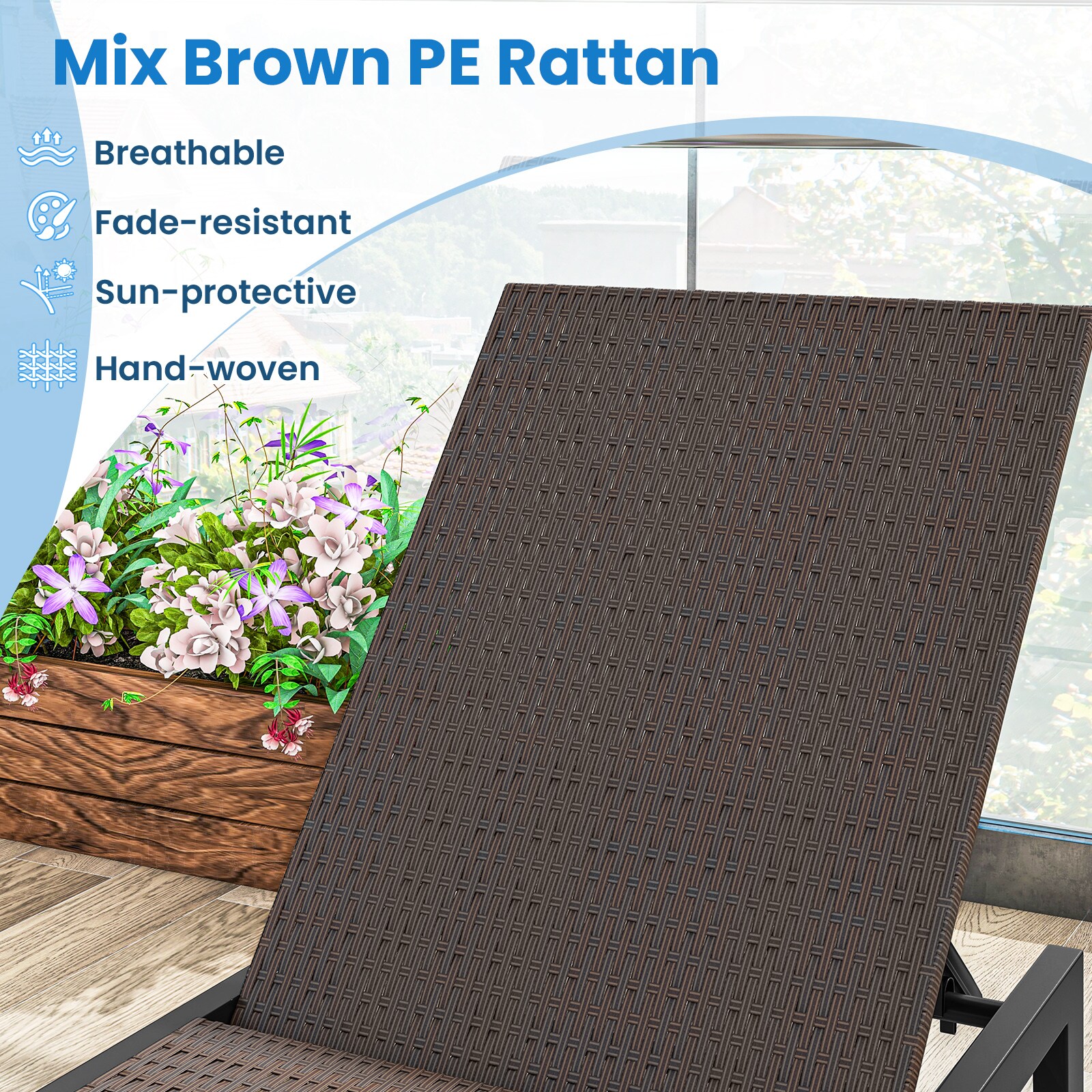 Slickblue D-CO-79727WH Patio-Chairs - View #4