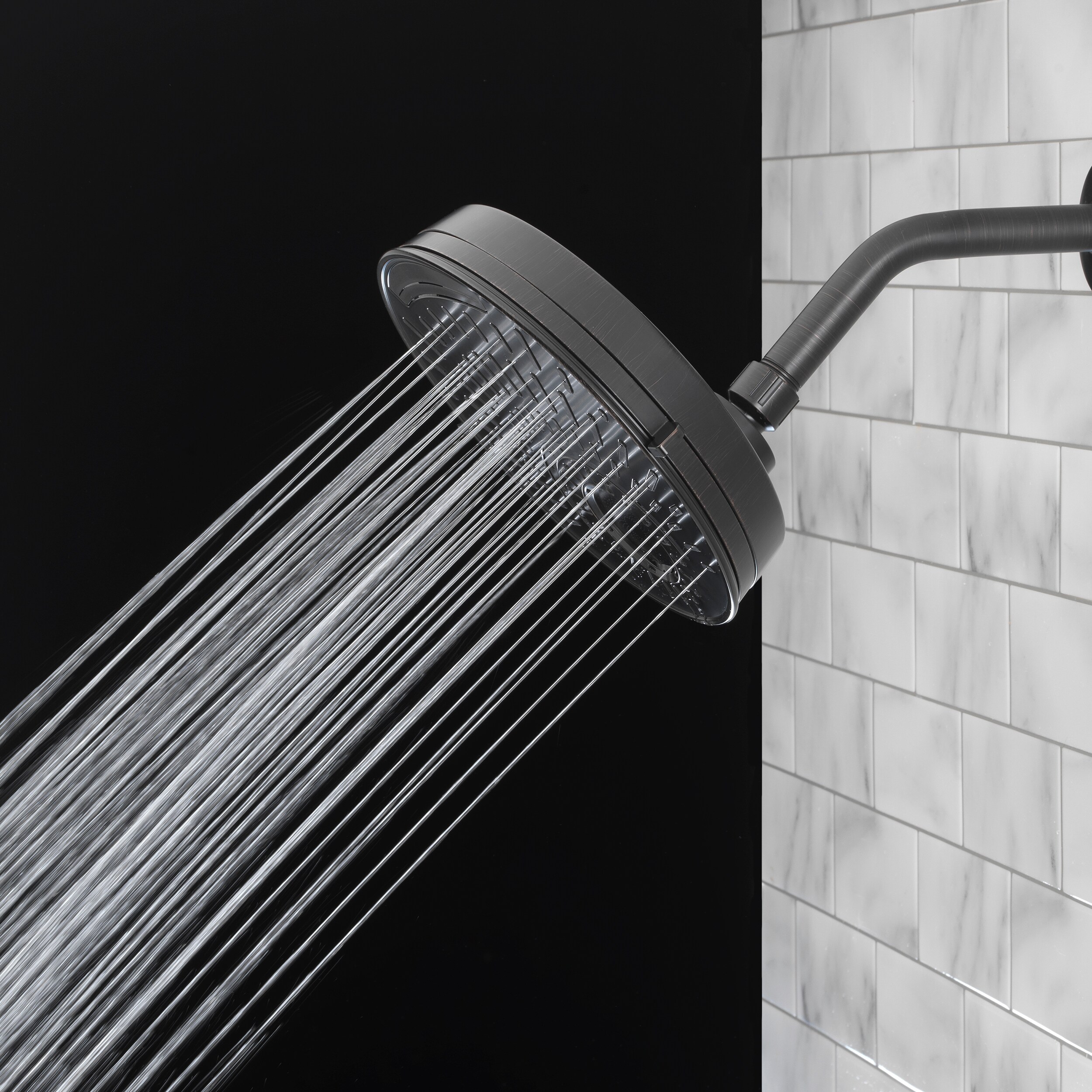allen + roth 3073-04518-AROB Fixed-Showerhead - View #4