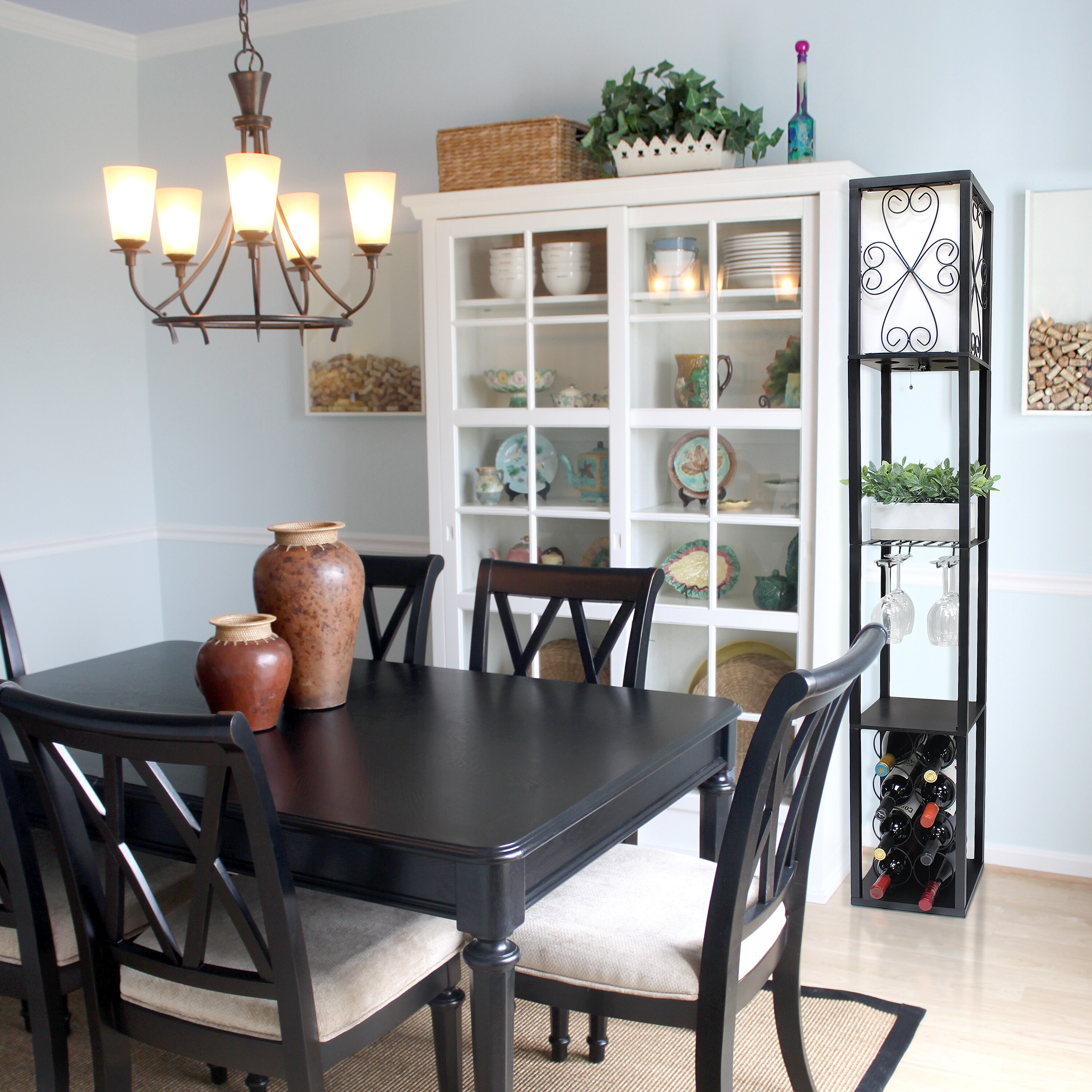 Simple Designs LF1015-BLK-LB floorlamps - View #5