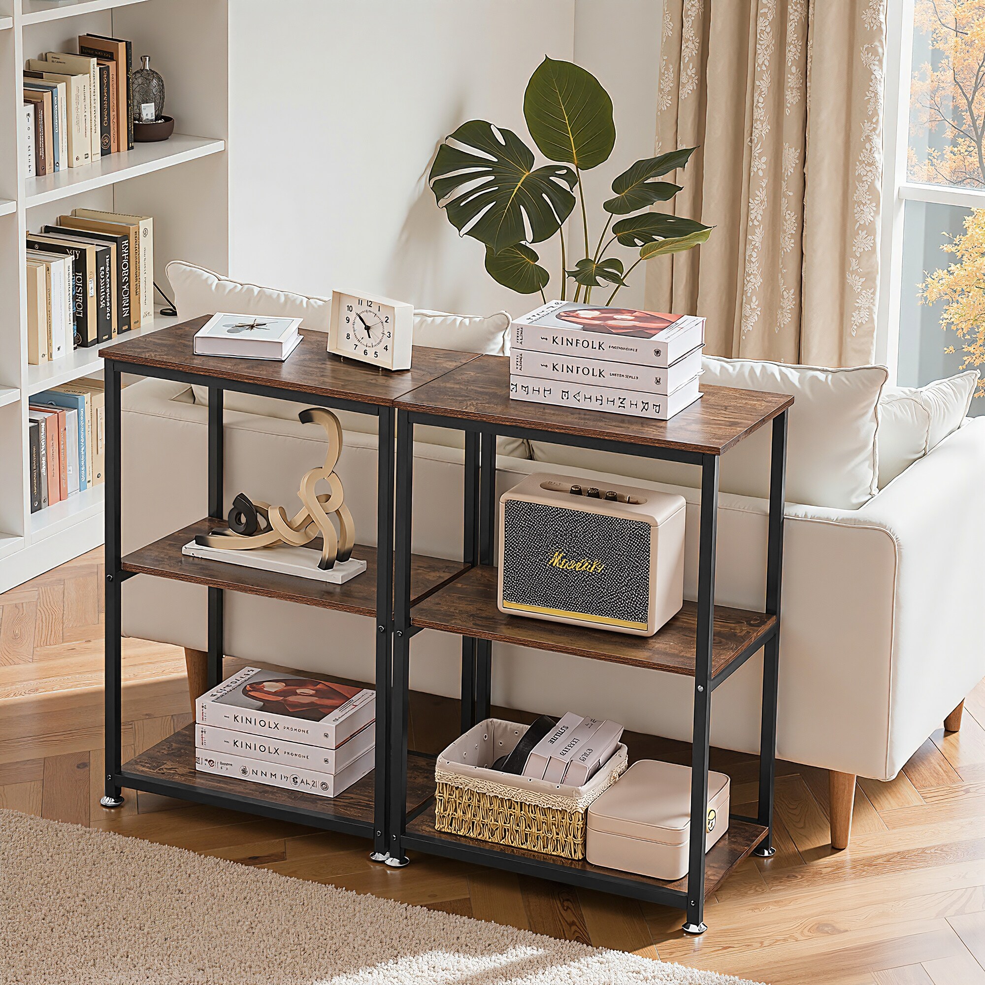 Vecelo LOE-XF-NT05-BRN End-Tables - View #11
