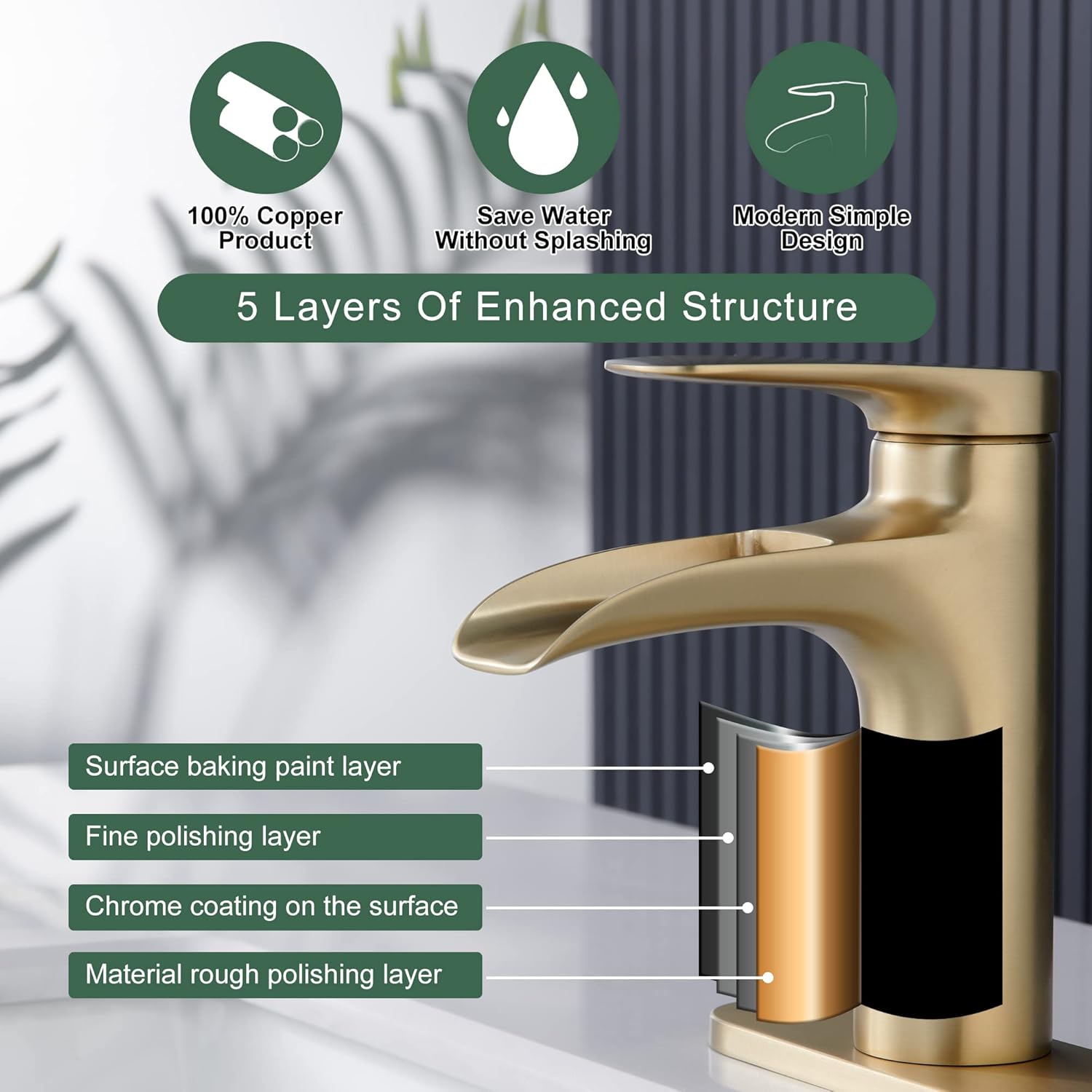 Sumerain ANHY-PL-3 Lavatory-Faucets - View #3
