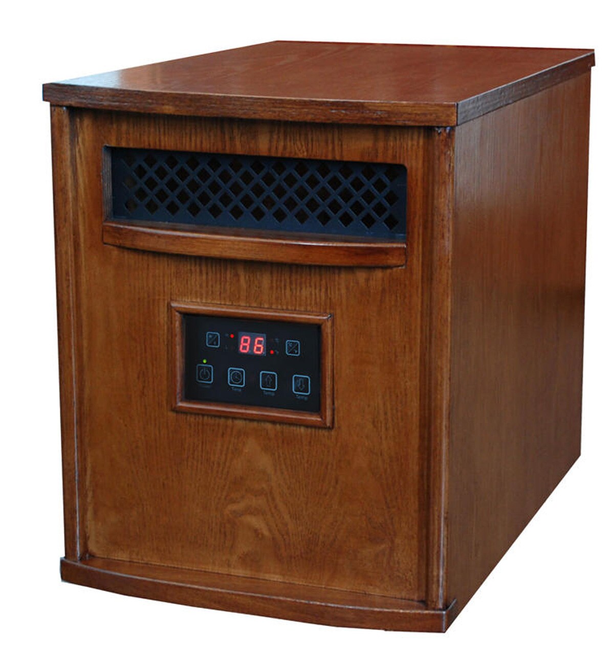 Lifesmart LW-LS1500-6 Quartz Compact Electric Space Heater with Thermostat and Remote Included
