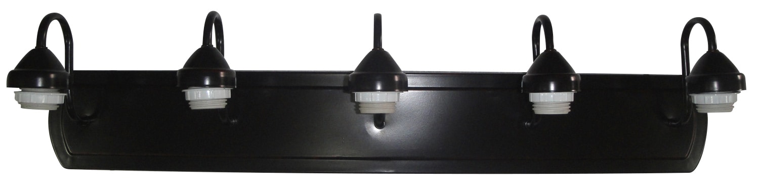 Portfolio VB256-5WDBZ 32-in 5 -Light Bronze Transitional Vanity light