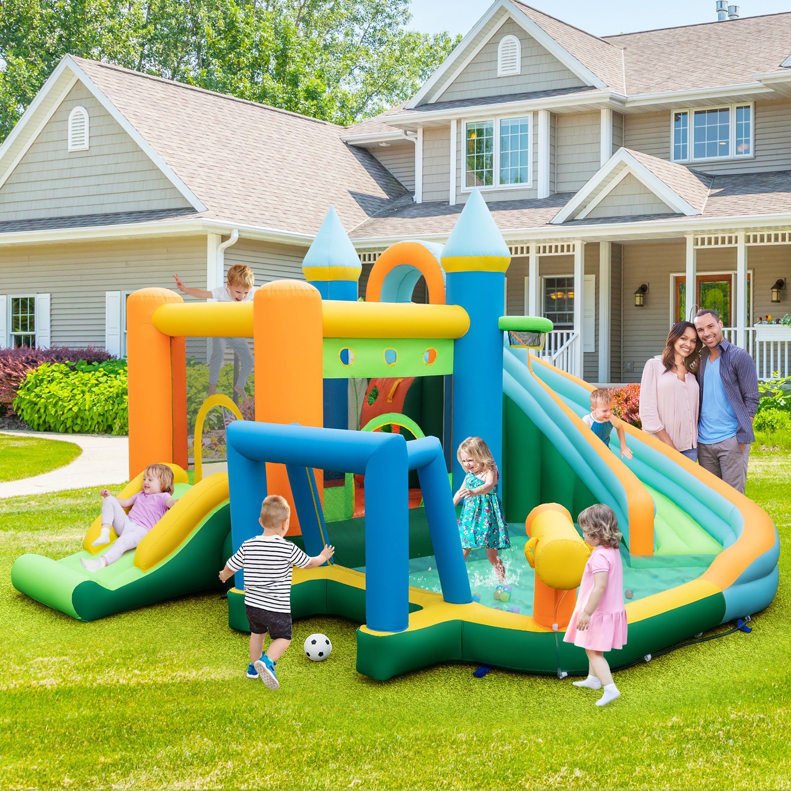 Slickblue D-CO-38642PE+13311PN Bounce-Houses - View #2