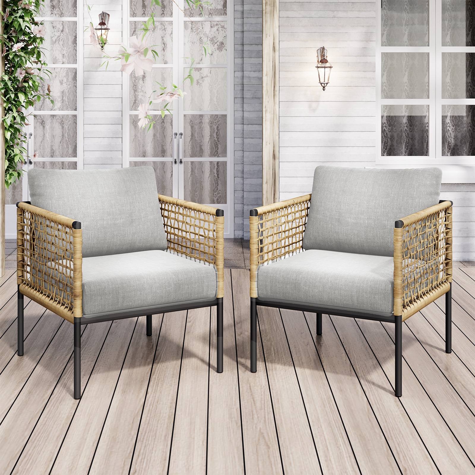 VOUA 4YTSF-CR Patio-Conversation-Sets - View #11
