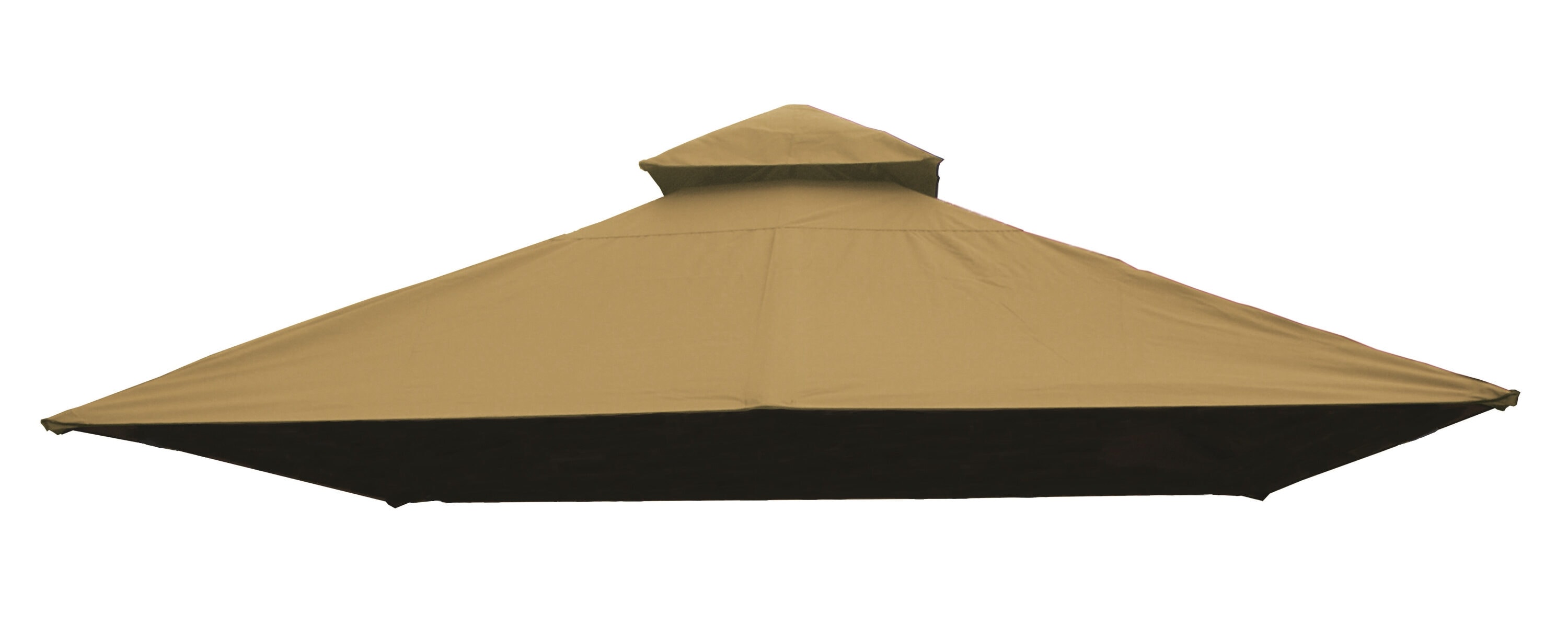 ACACIA AGK12-SD KHAKI Wood-Resin-Gazebos - View #5