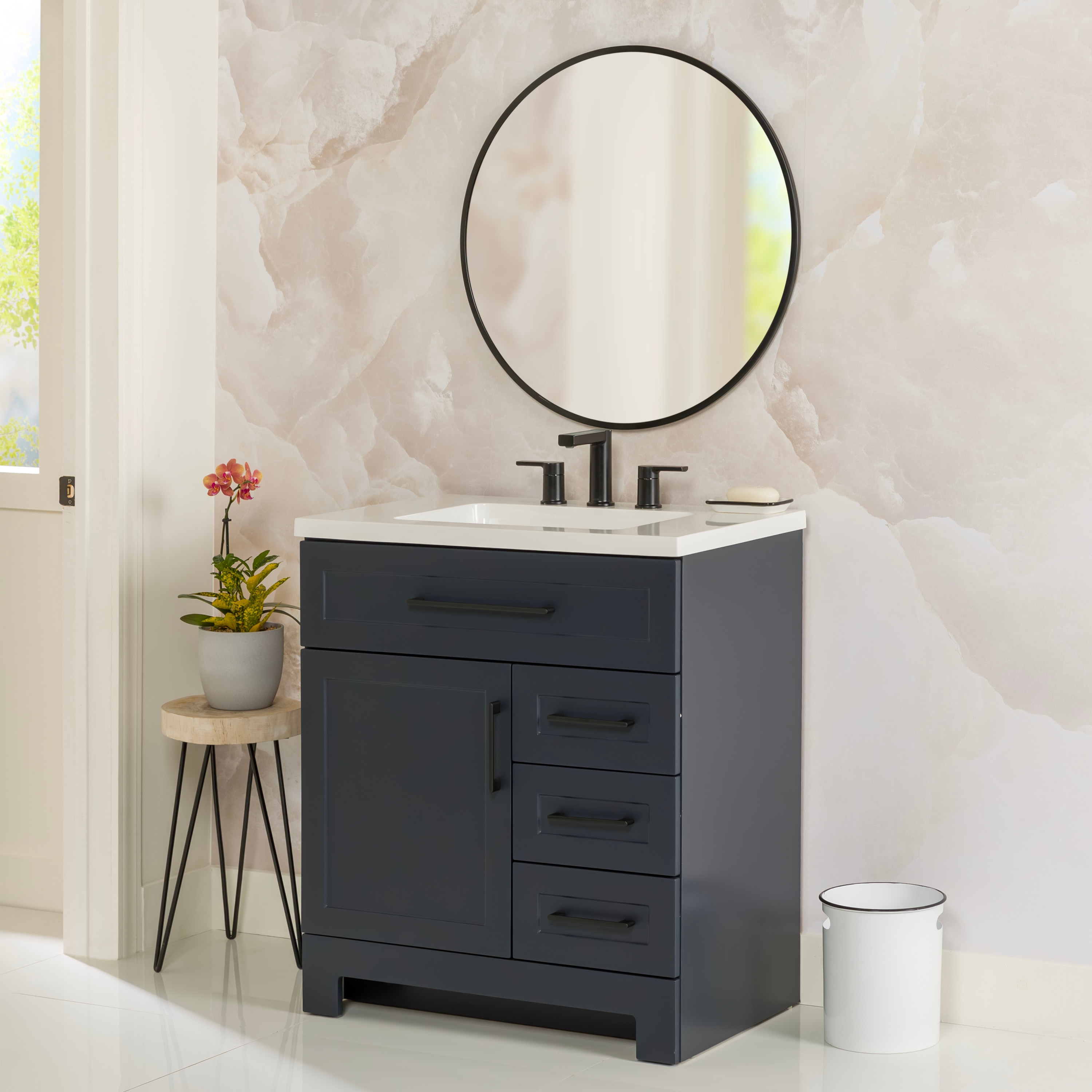 Style Selections CU30P2-DB Bath-Vanity-Combo - View #6