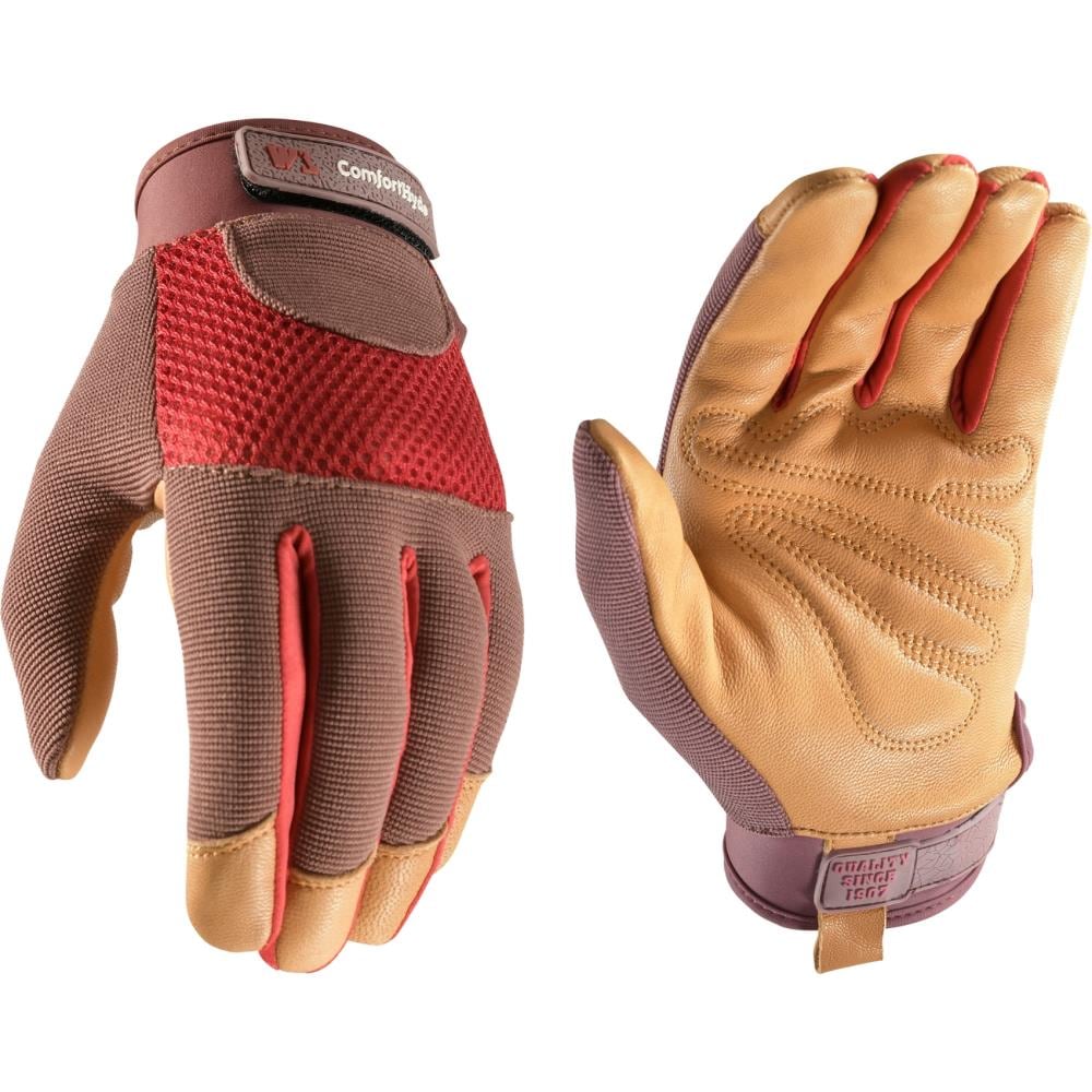 Women's Chocolate Leather Gloves