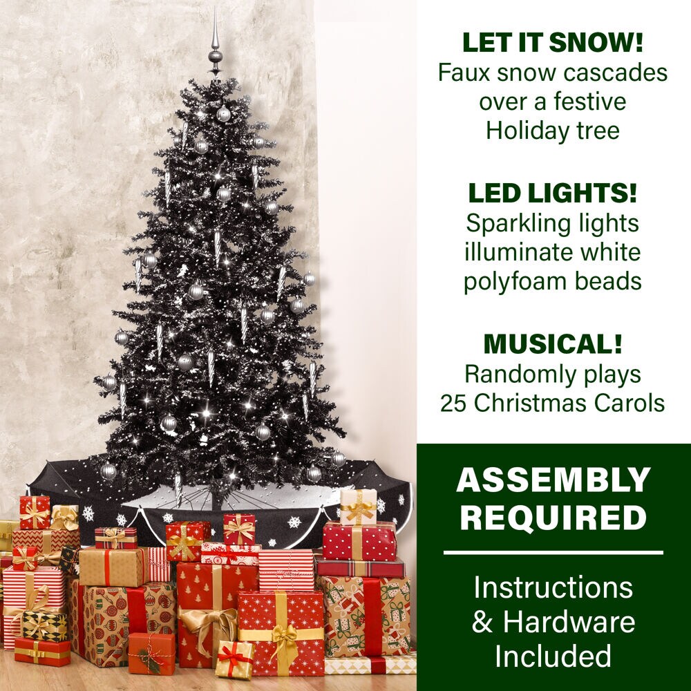 Fraser Hill Farm FSTR075A-BLK Artificial-Christmas-Trees - View #3