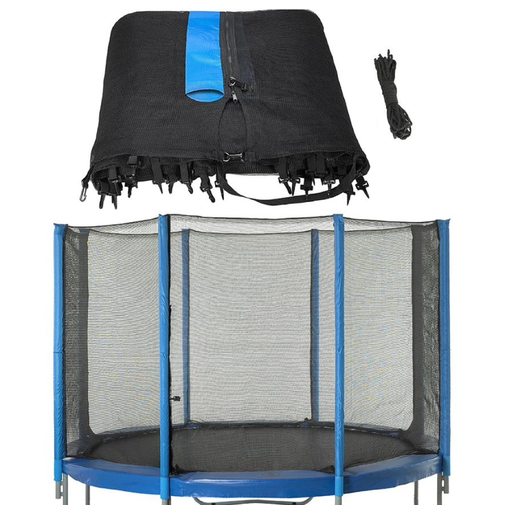 UpperBounce Safety Net Black Safety Enclosure in the Trampoline Accessories  department at