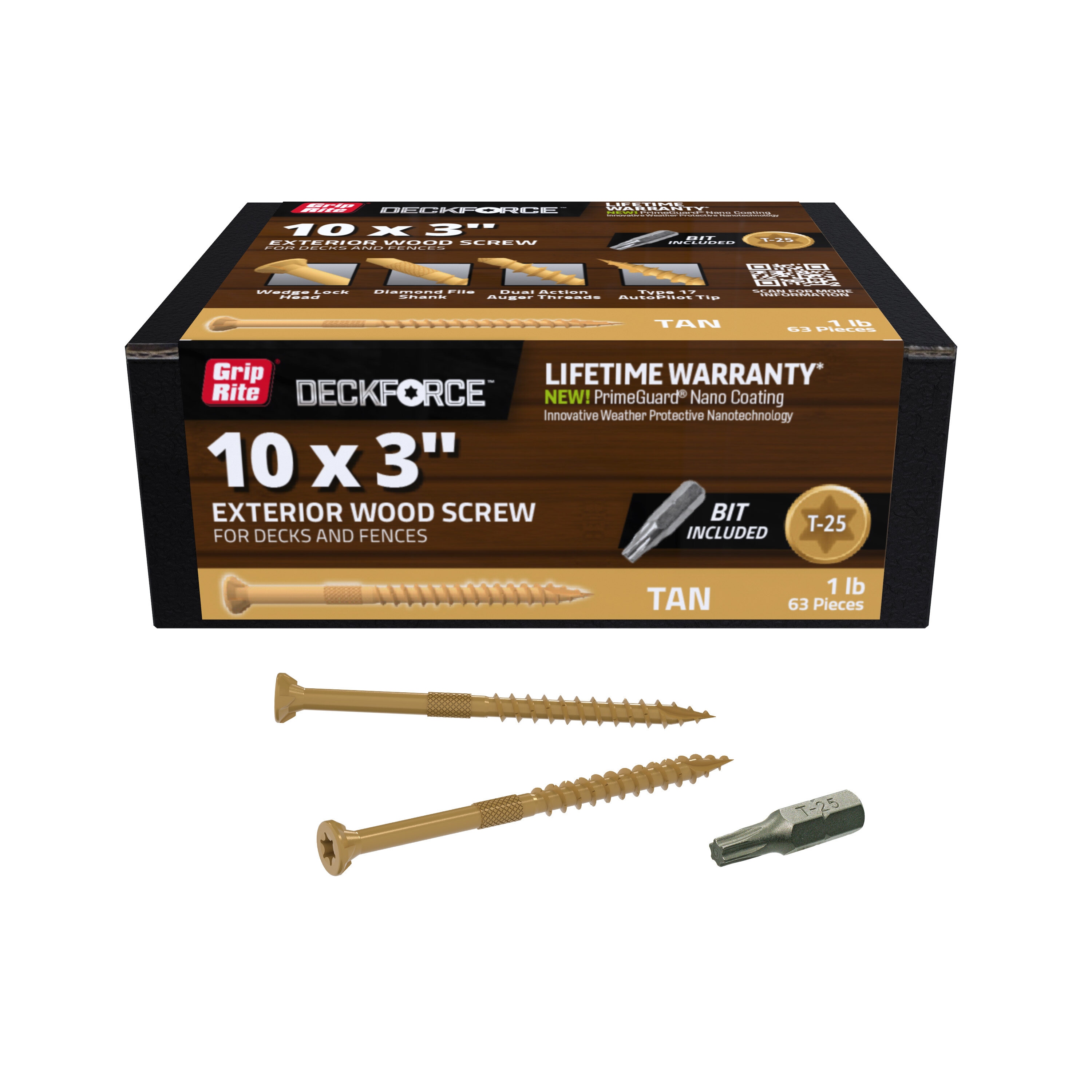 DeckForce by Grip Rite GRDF3STT1 Deck-Screws - View #2