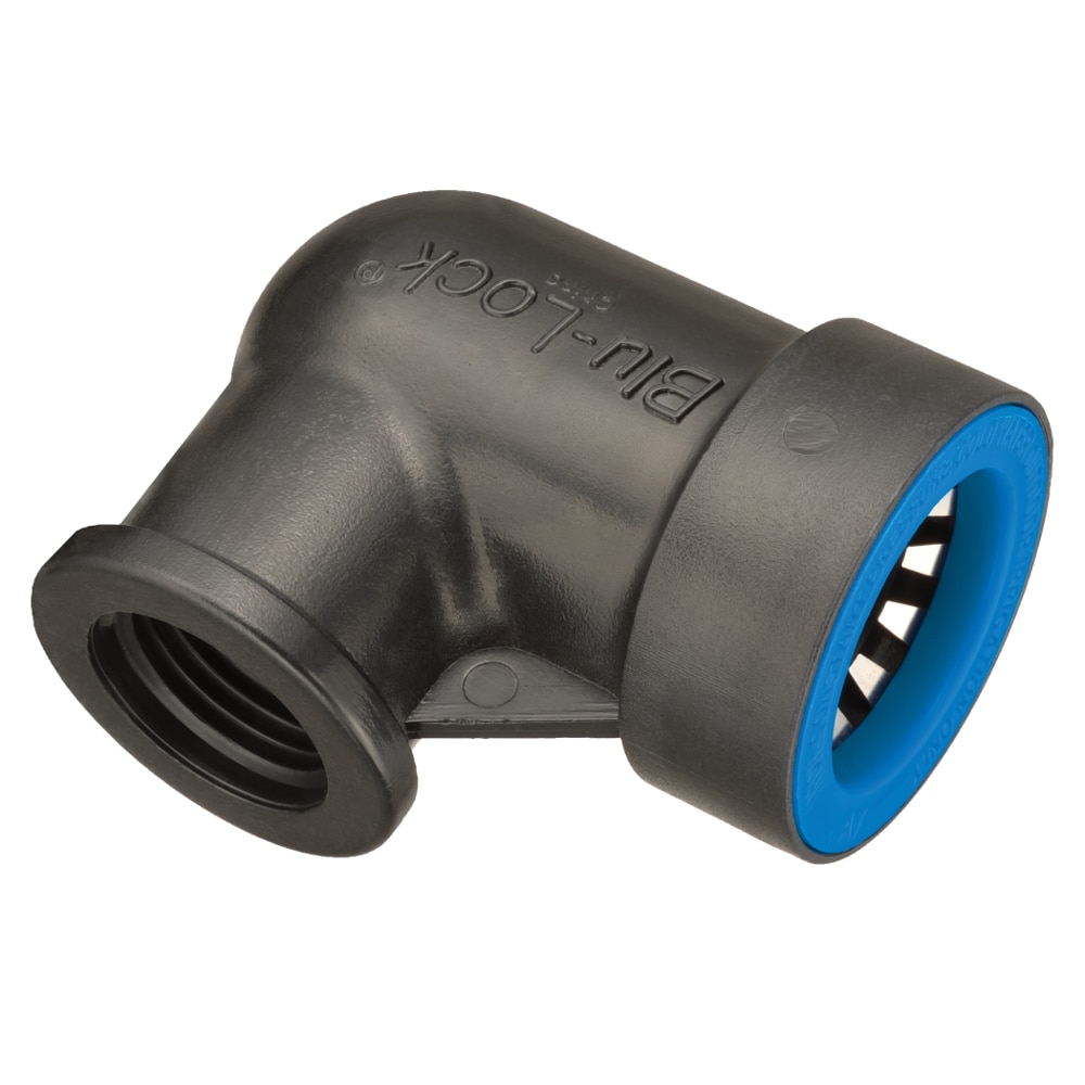 Orbit 31375 irrigation Female Elbow Blu-Lock 1 In Push X 1/2 In FNPT